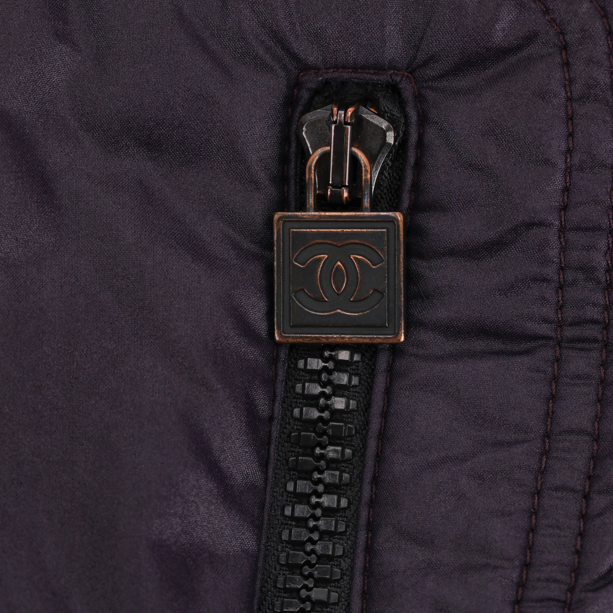 Chanel Metallic Coat. Size 40FR - Image 6