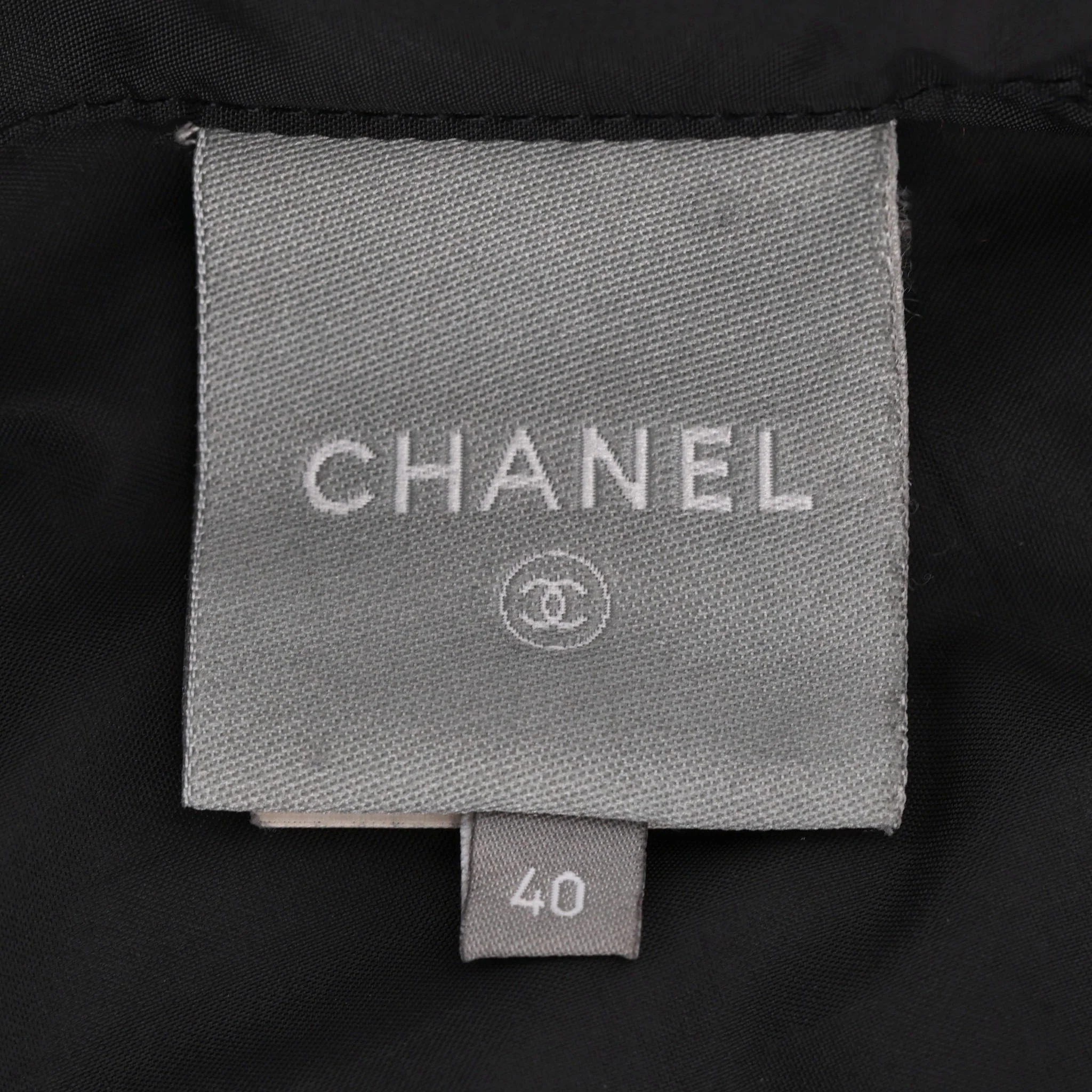 Chanel Metallic Coat. Size 40FR - Image 9