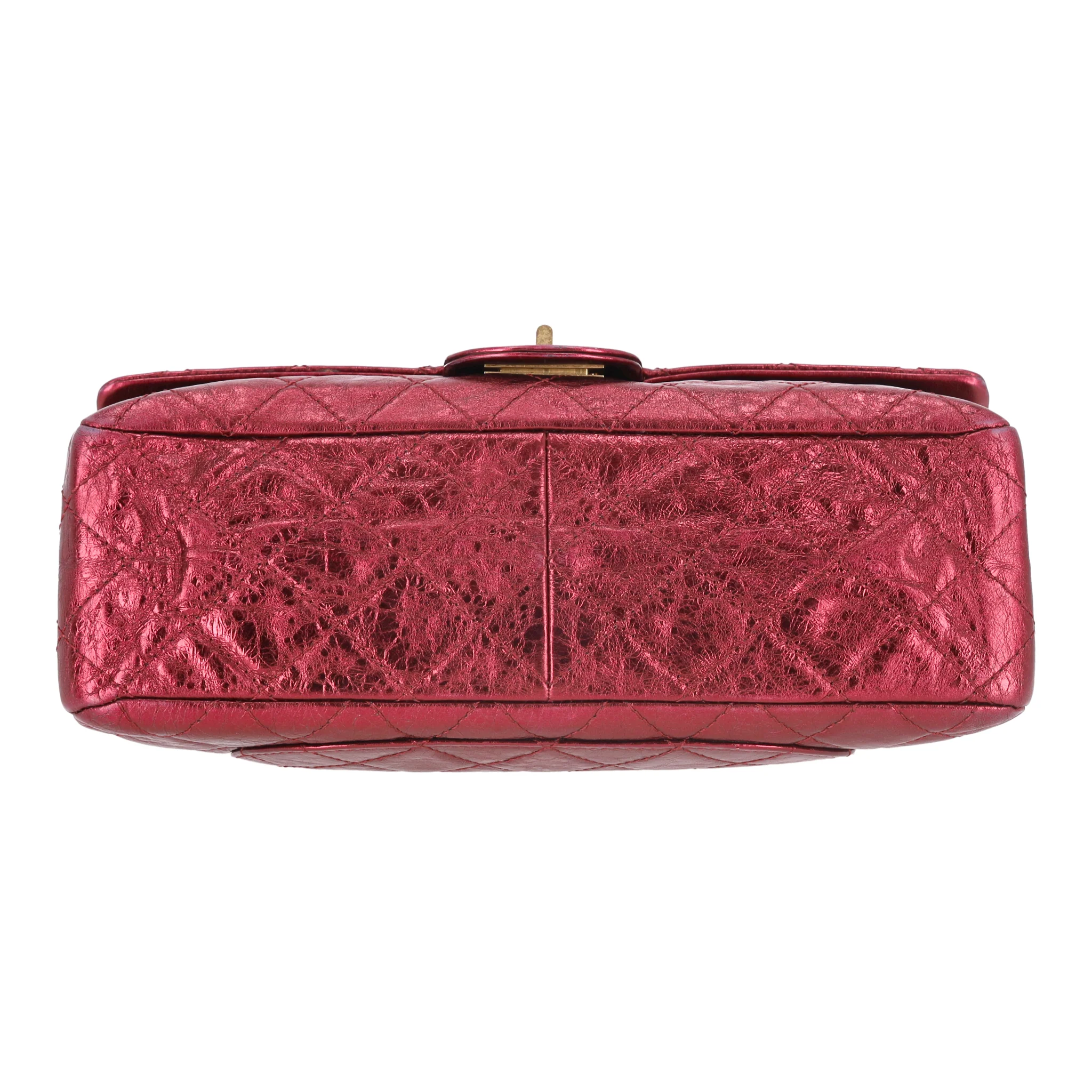 Chanel Metallic Quilted Calfskin 2.55 Reissue 227 Flap Bag - Image 5