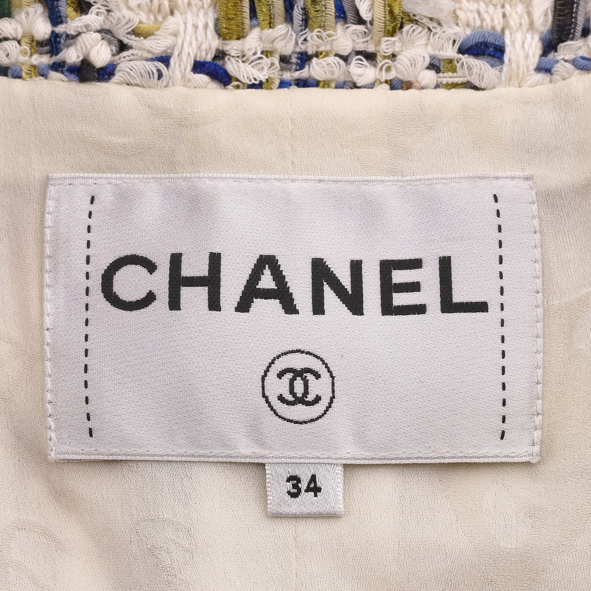 Chanel Paris Greece Lesage Tweed Jacket With Hood. Size 34FR - Image 8