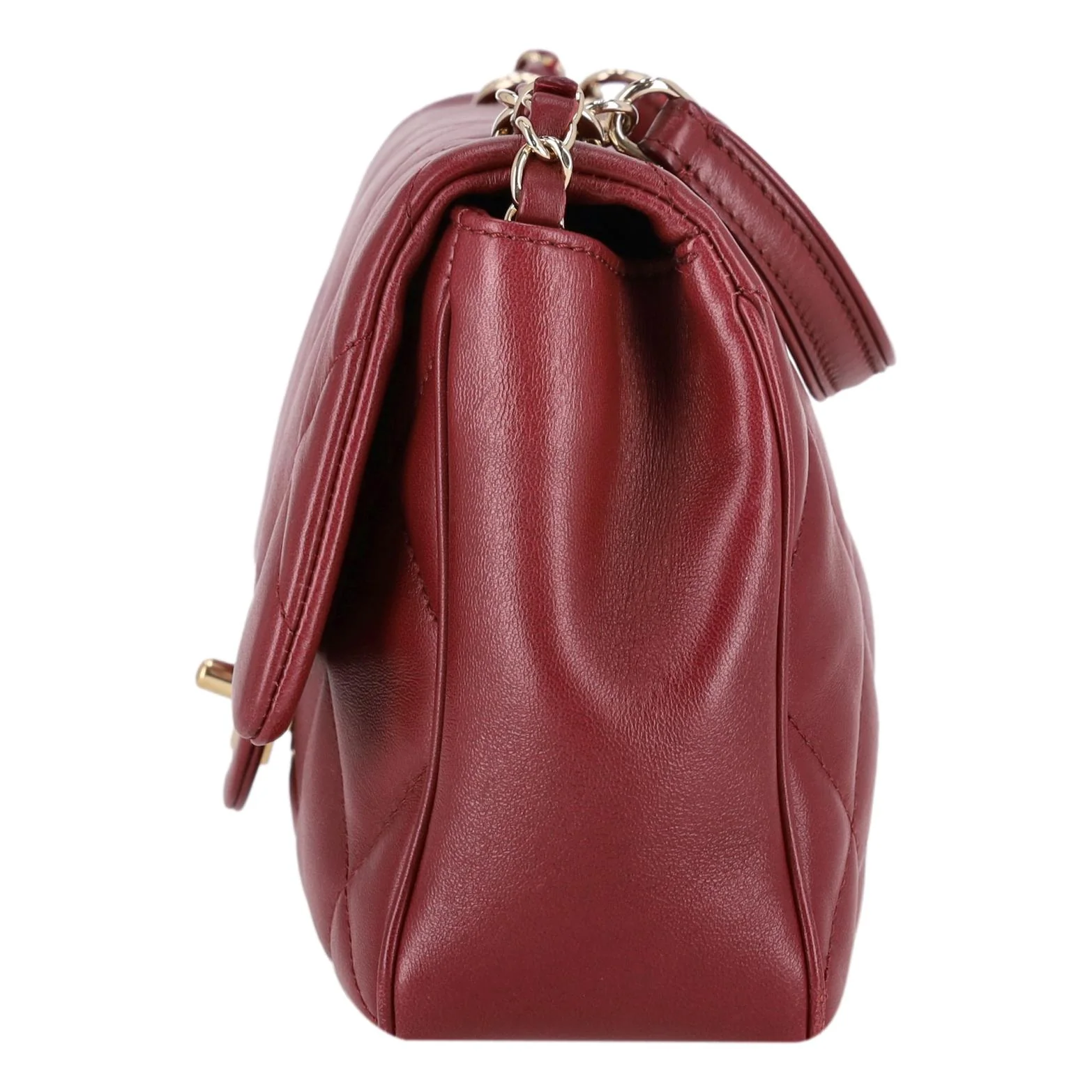 Chanel Quilted Lambskin Easy Carry Flap Bag - Image 3