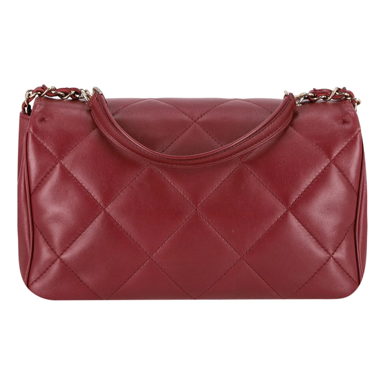 Chanel Quilted Lambskin Easy Carry Flap Bag - Image 4