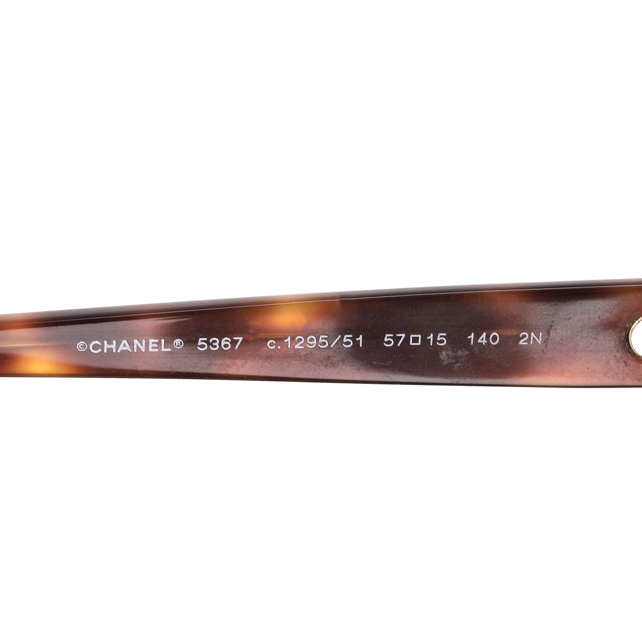 Chanel Tortoiseshell Sunglasses - Image 7