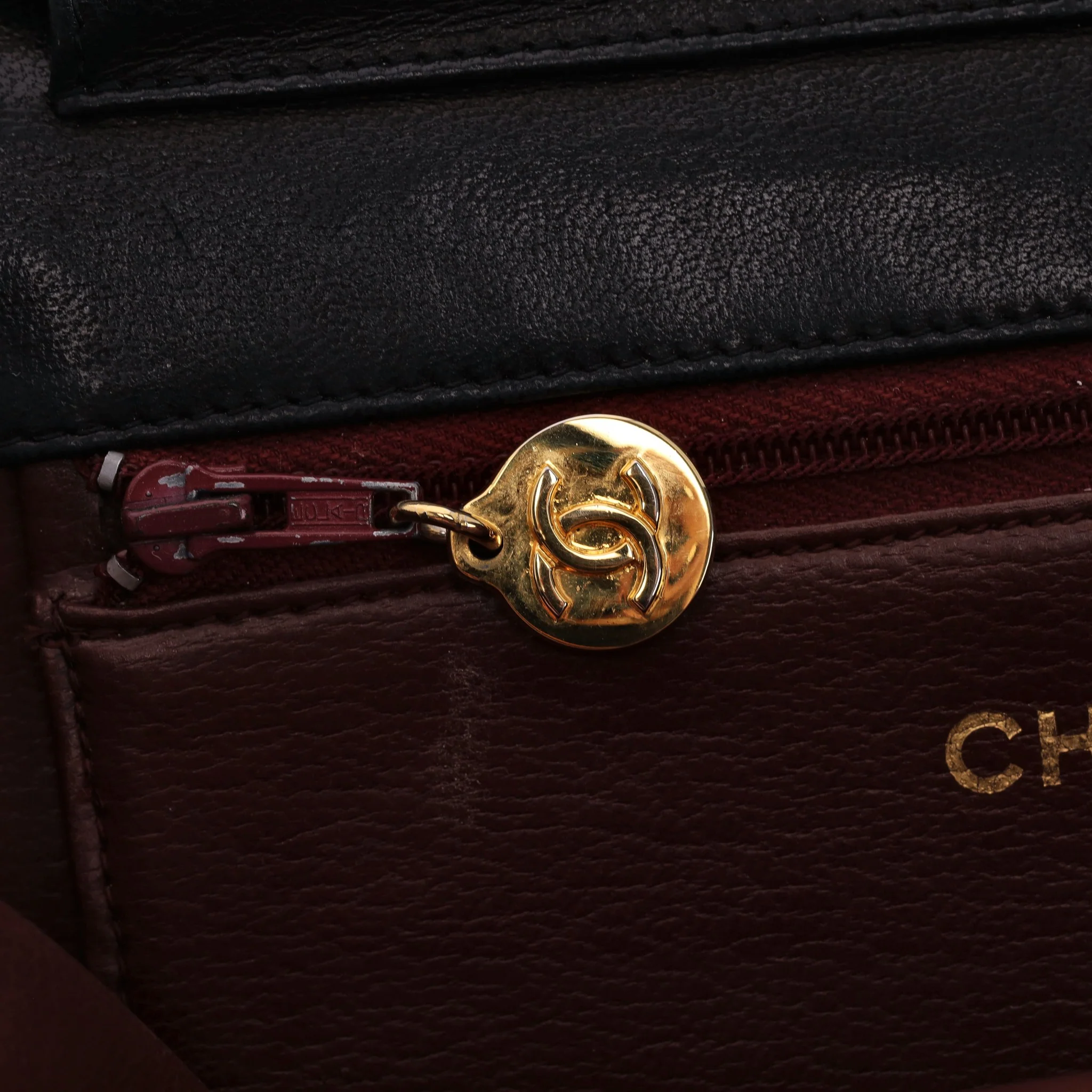 Chanel Vintage Timeless Single Flap Small Lambskin Leather Bag - Image 11