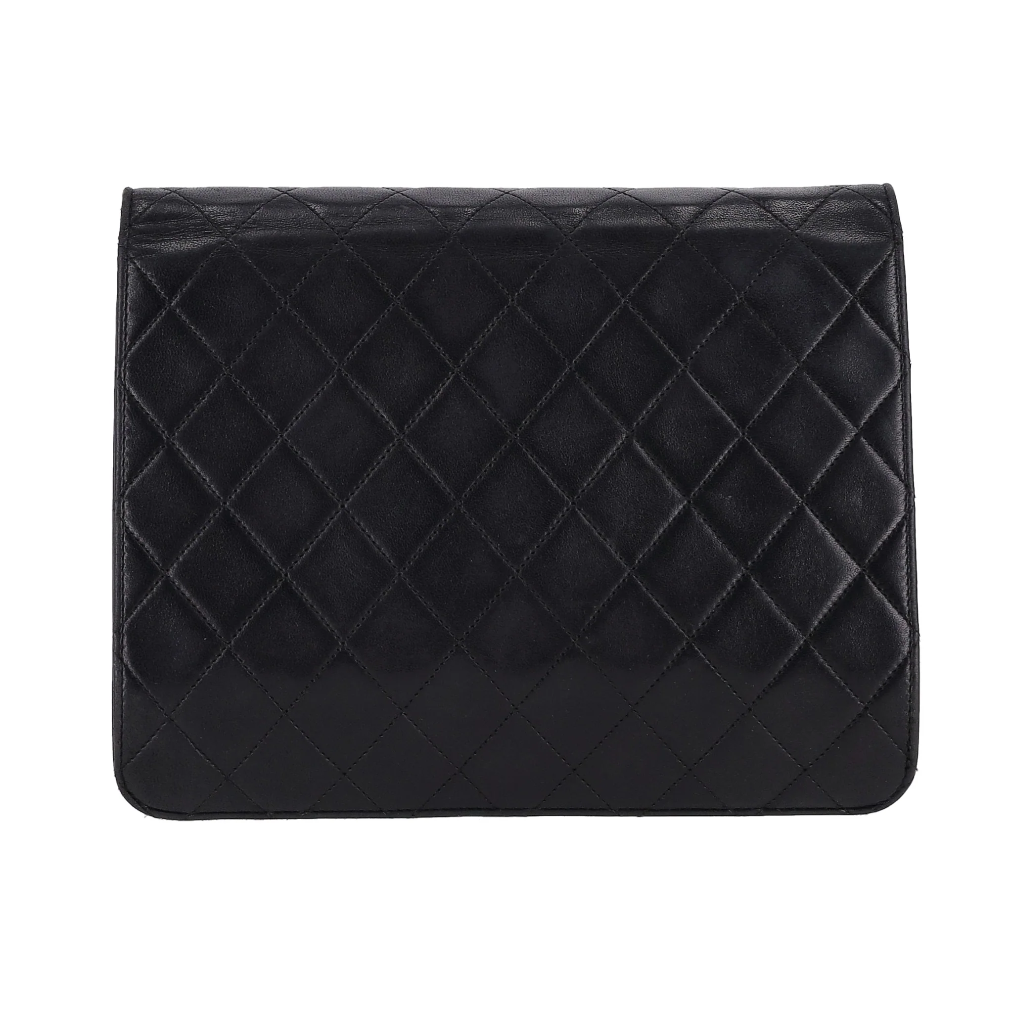 Chanel Vintage Timeless Single Flap Small Lambskin Leather Bag - Image 9