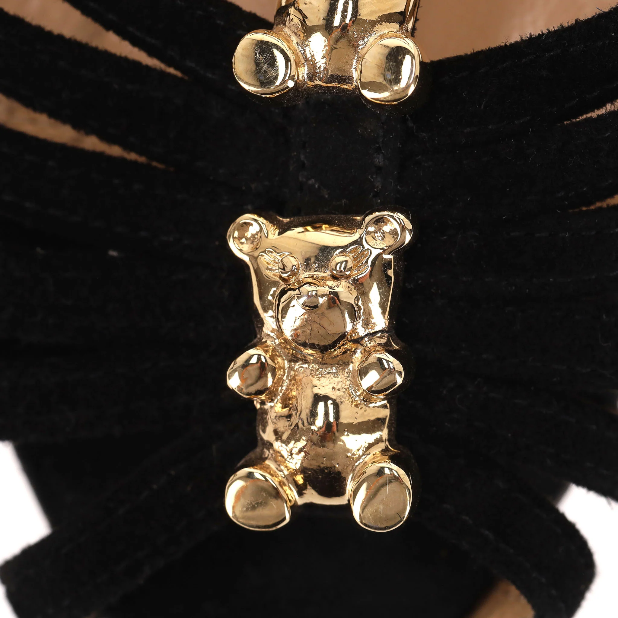 Charlotte Olympia Gummy Bear Suede Sandals. Size 37 - Image 6
