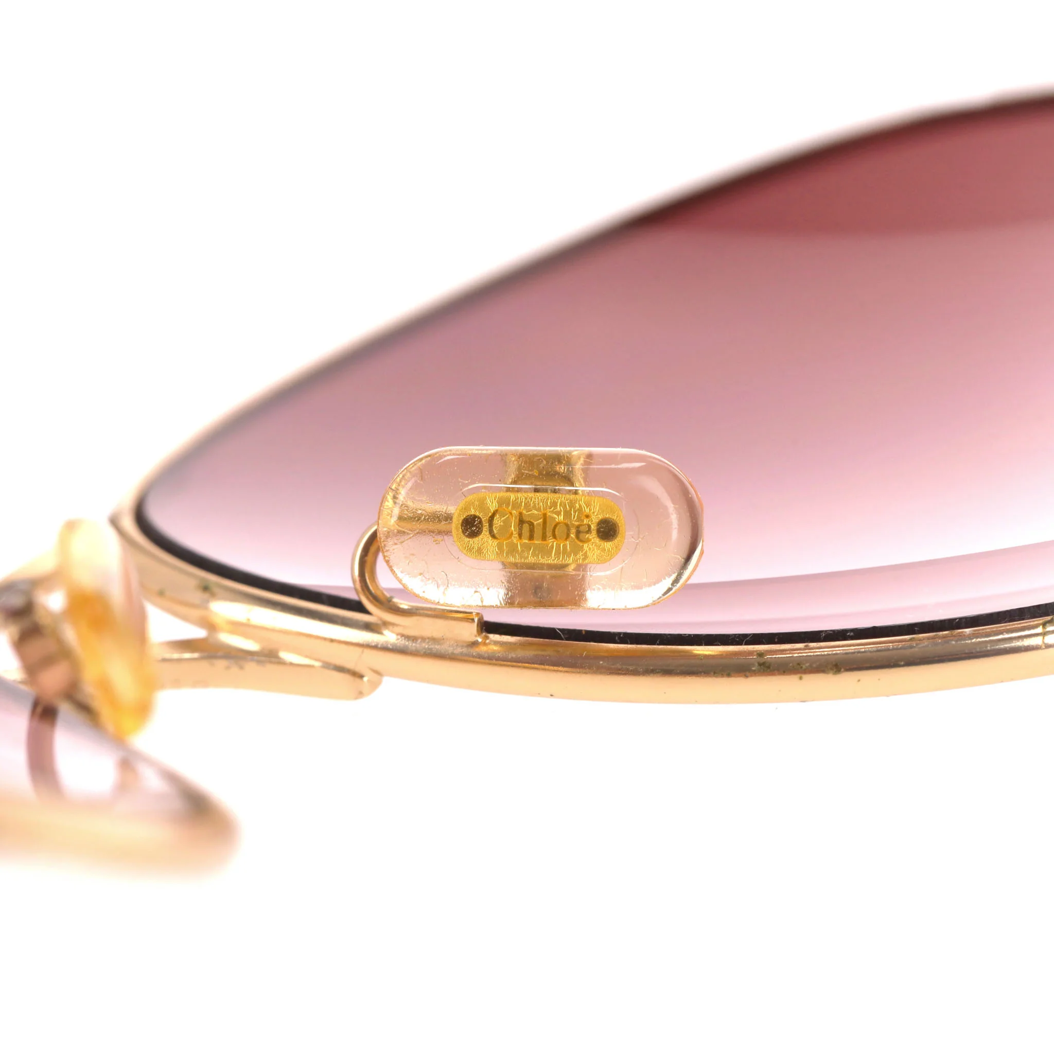 Chloe Aviator Sunglasses - Image 6
