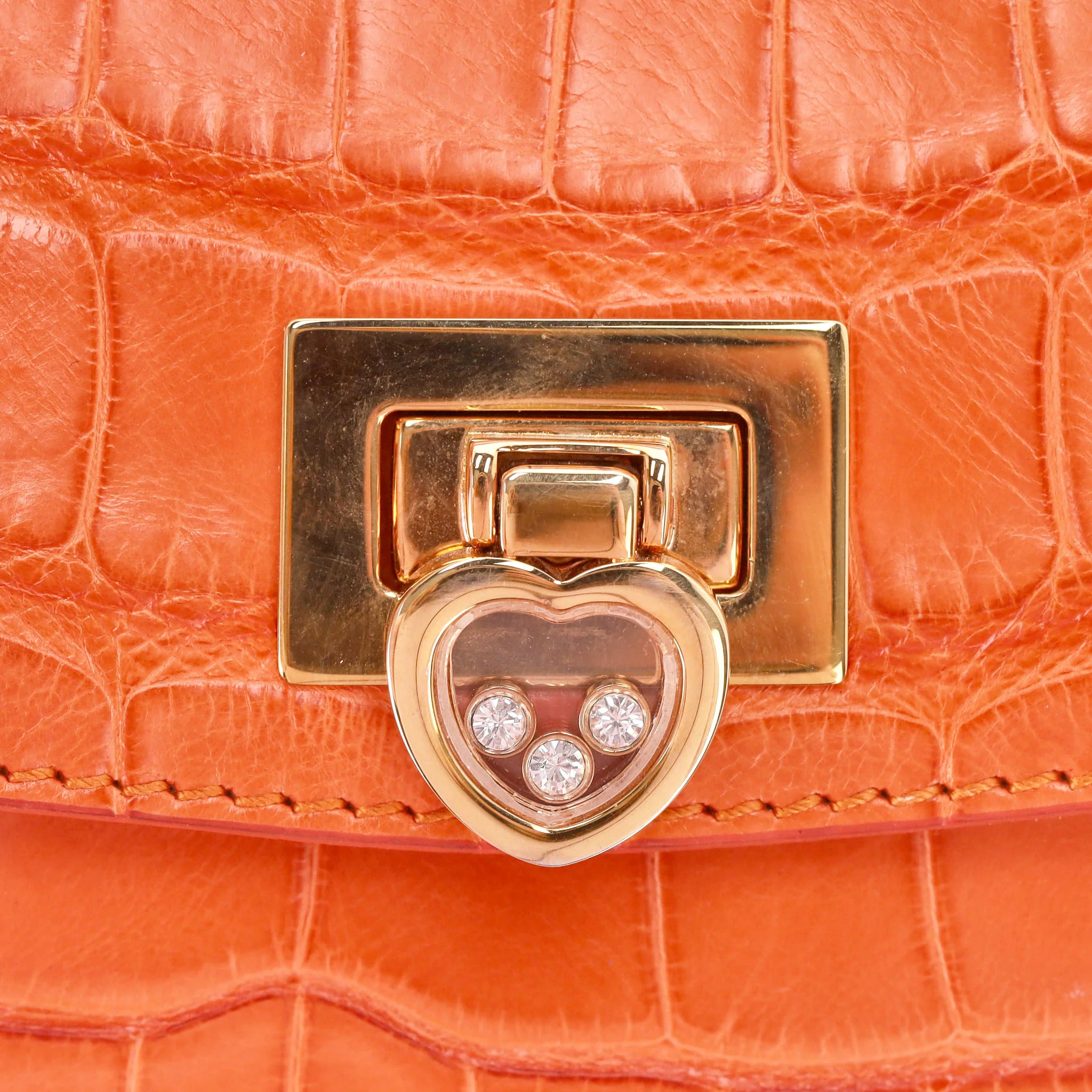 Chopard Crocodile Skin Carolina Bag - Image 7