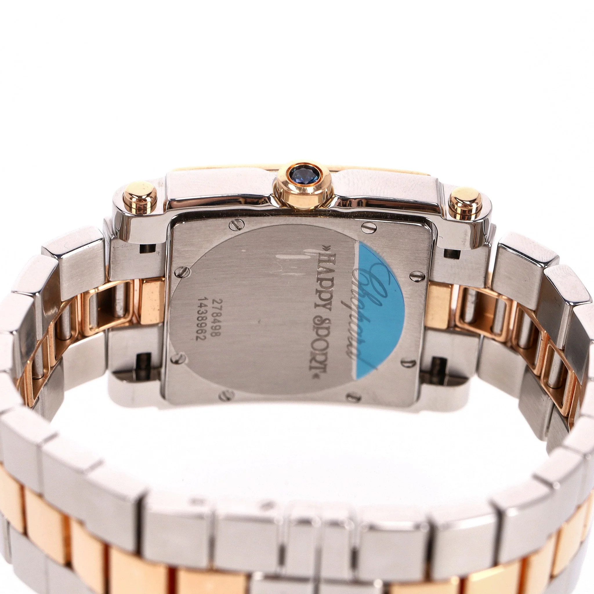 Chopard Happy Sport Diamond, Steel & 18k Rose Gold Watch - Image 6