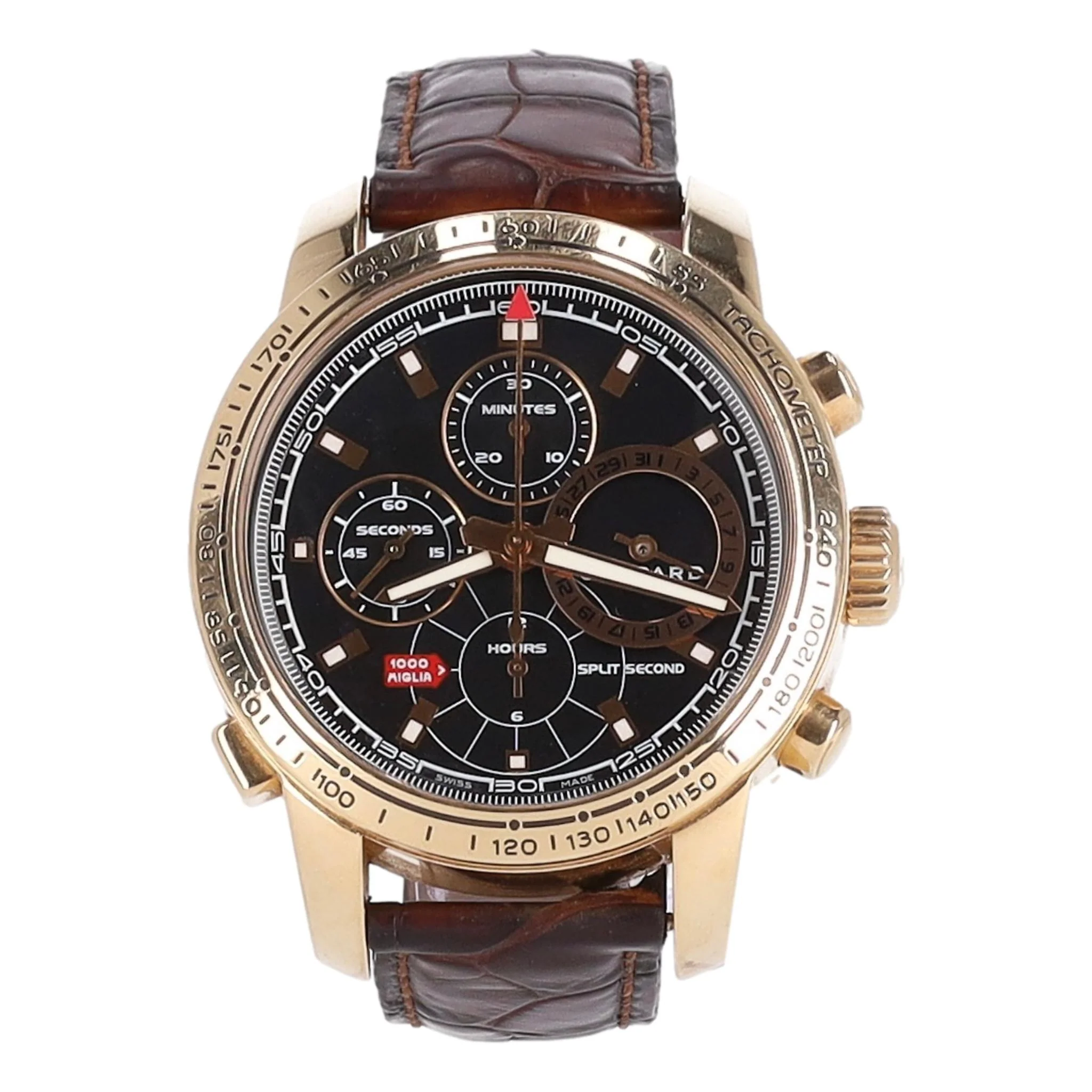 Chopard Mille Miglia Split Second  Ltd Edition Chronograph Automatic Watch  In 18K Rose Gold - Image 3
