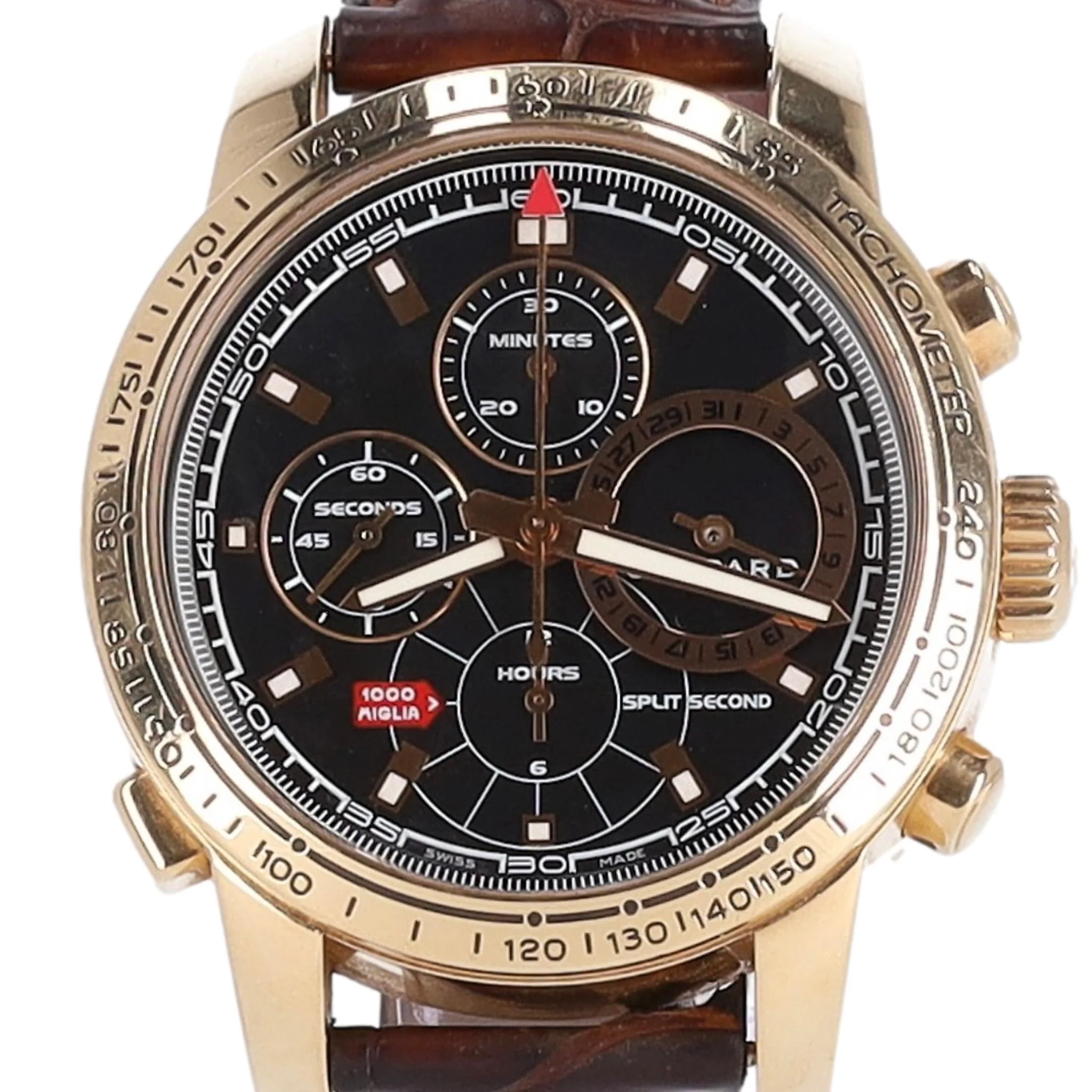 Chopard Mille Miglia Split Second  Ltd Edition Chronograph Automatic Watch  In 18K Rose Gold - Image 4