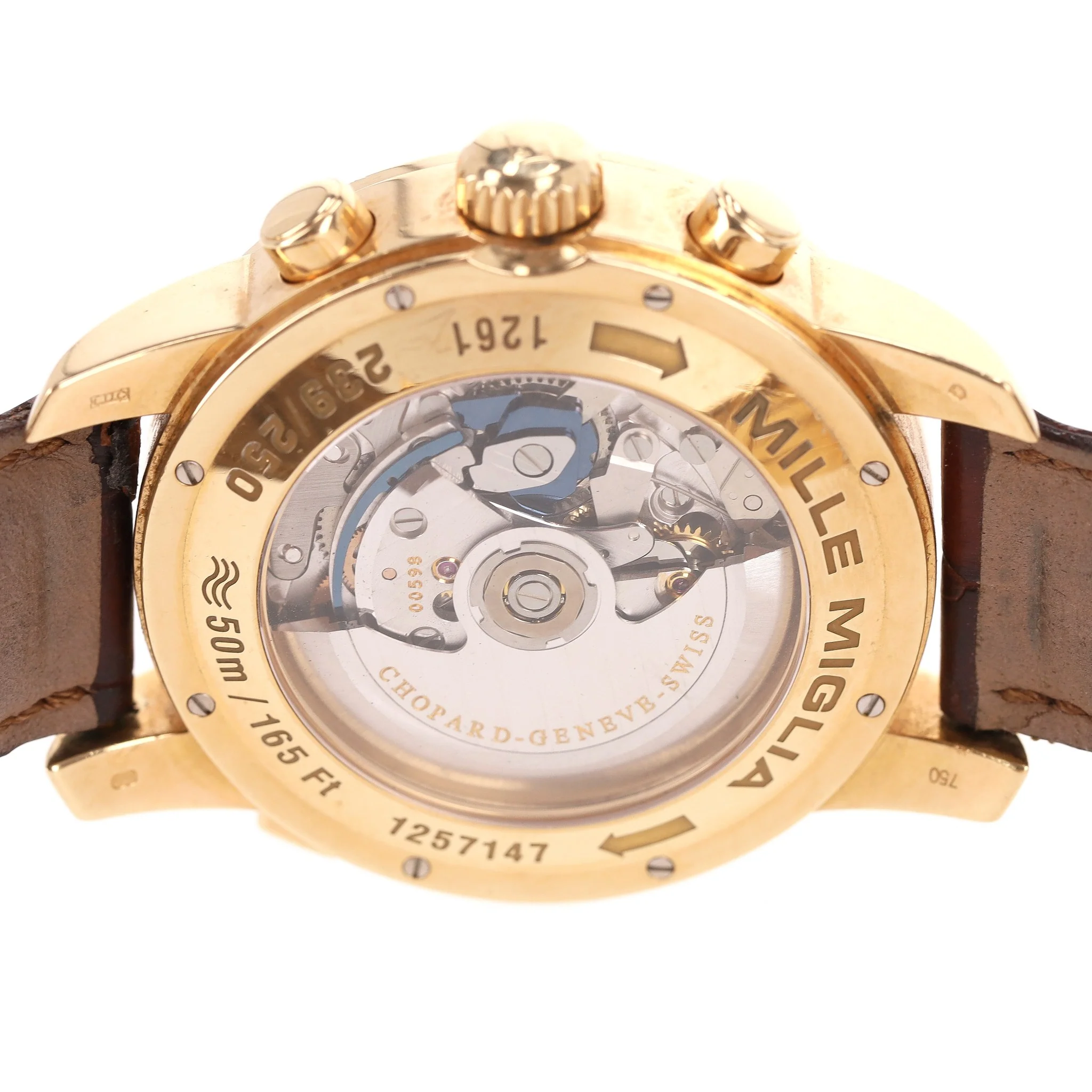 Chopard Mille Miglia Split Second  Ltd Edition Chronograph Automatic Watch  In 18K Rose Gold - Image 5