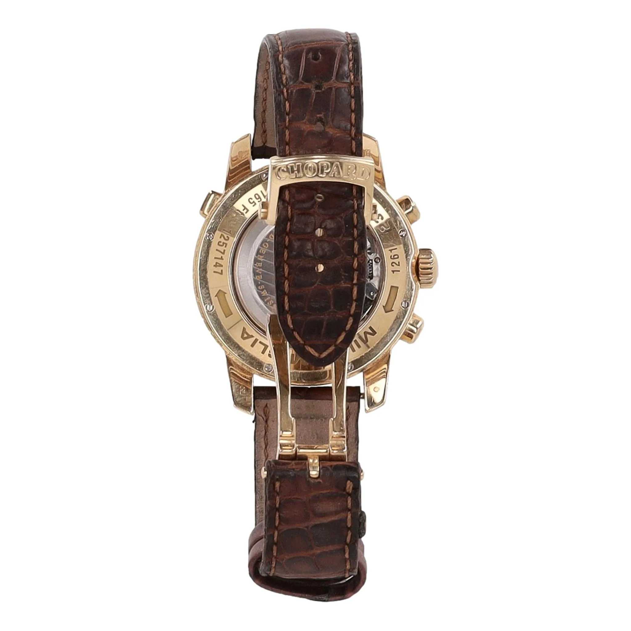 Chopard Mille Miglia Split Second  Ltd Edition Chronograph Automatic Watch  In 18K Rose Gold - Image 7