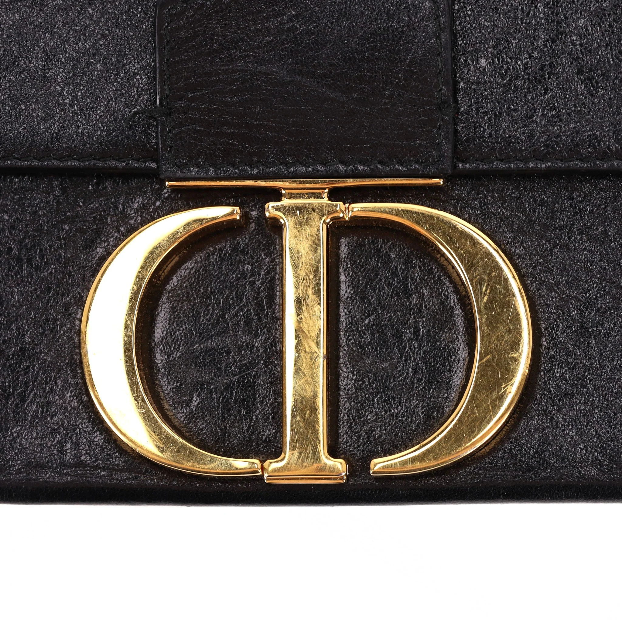 Christian Dior Calfskin Leather 30 Montaigne Box Bag - Image 7