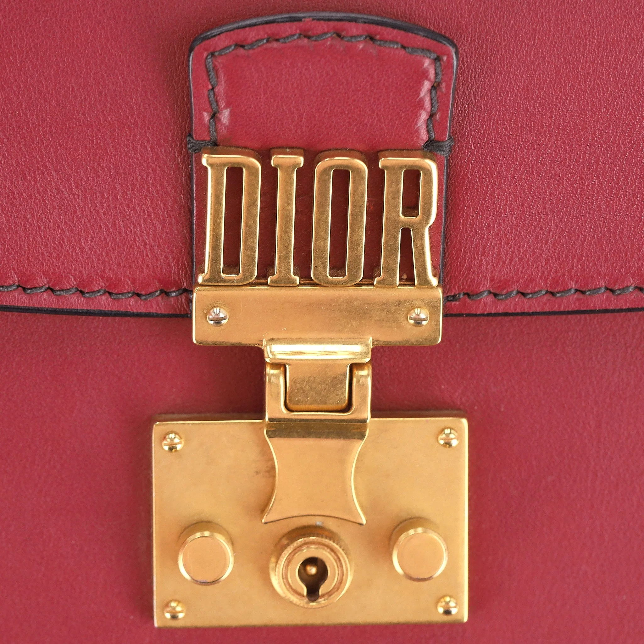 Christian Dior Calfskin Leather Dioraddict Bag - Image 7