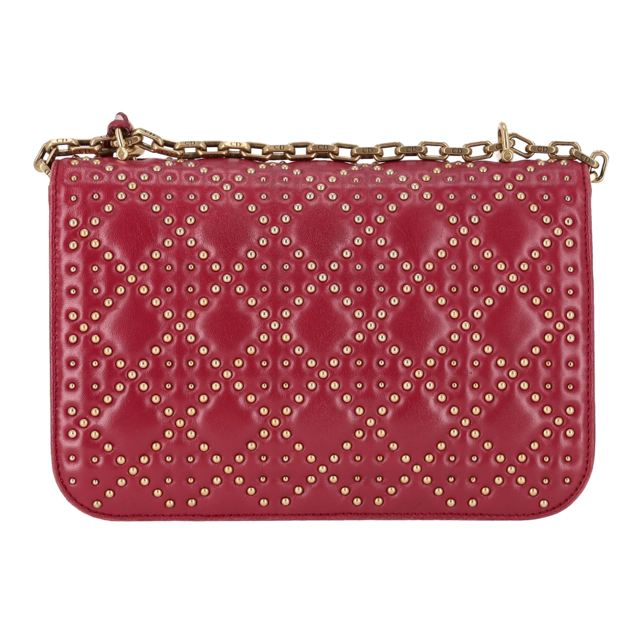 Christian Dior Cannage Dioraddict Large Studded Bag - Image 5