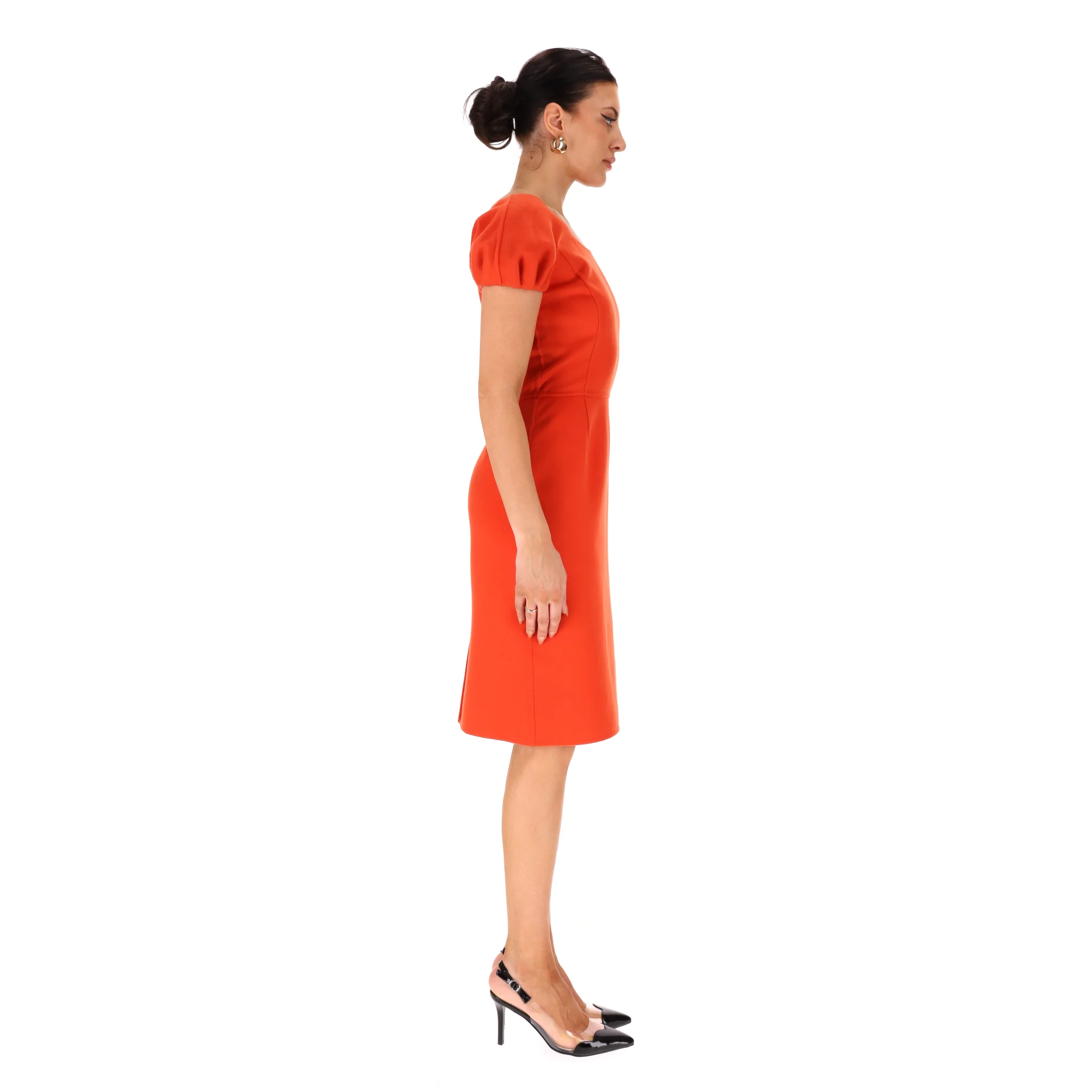 Christian Dior Cashmere Sheath Dress. Size 36FR - Image 3