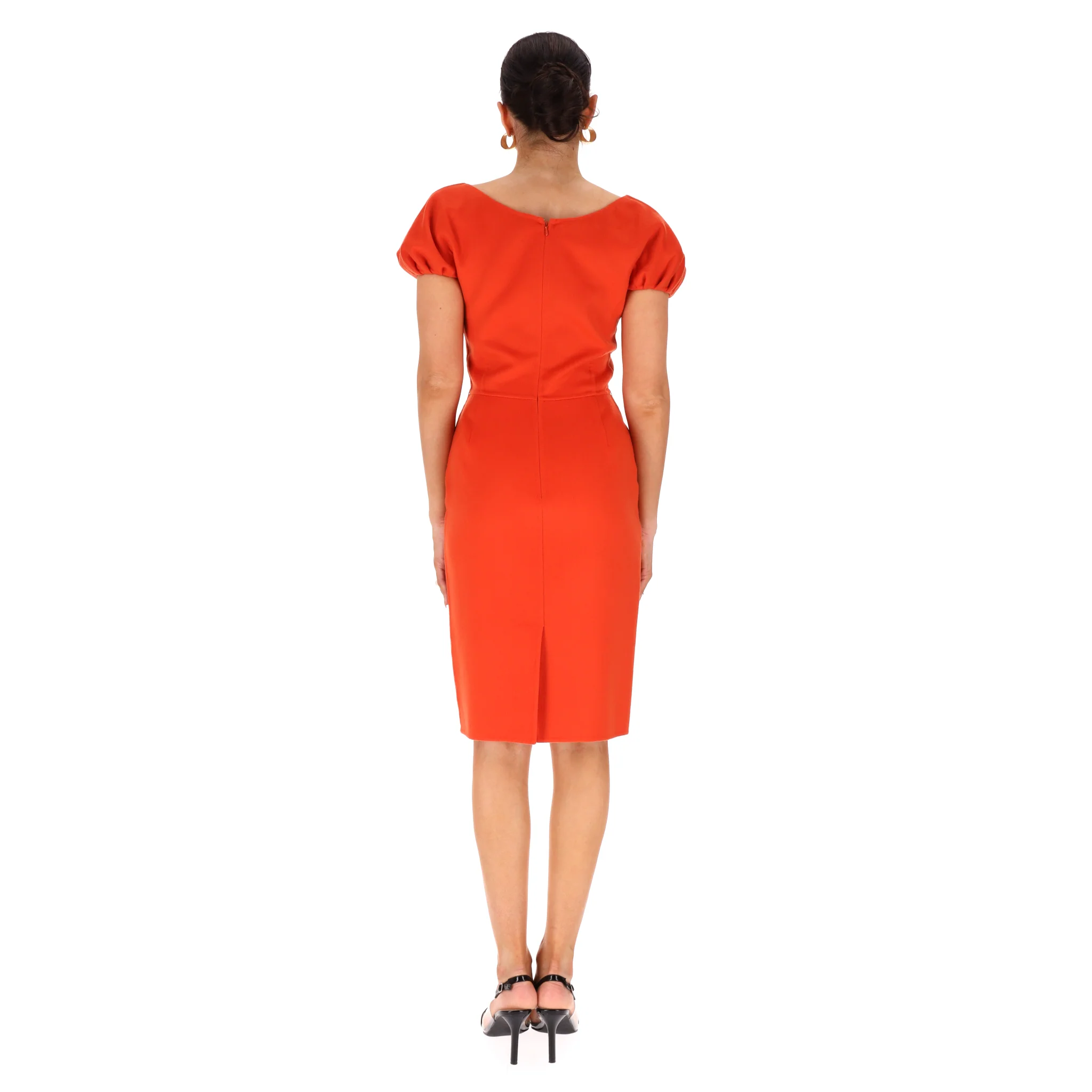 Christian Dior Cashmere Sheath Dress. Size 36FR - Image 4