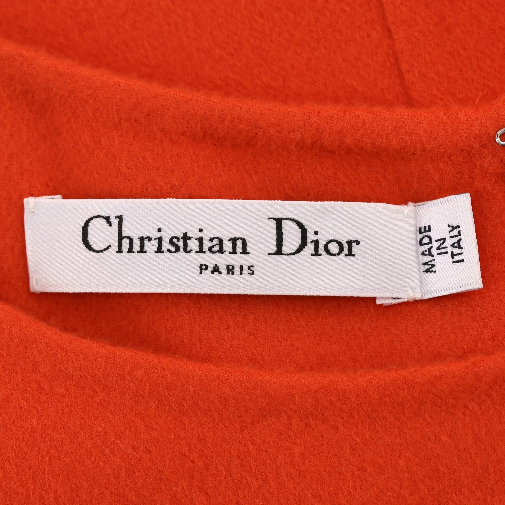 Christian Dior Cashmere Sheath Dress. Size 36FR - Image 5