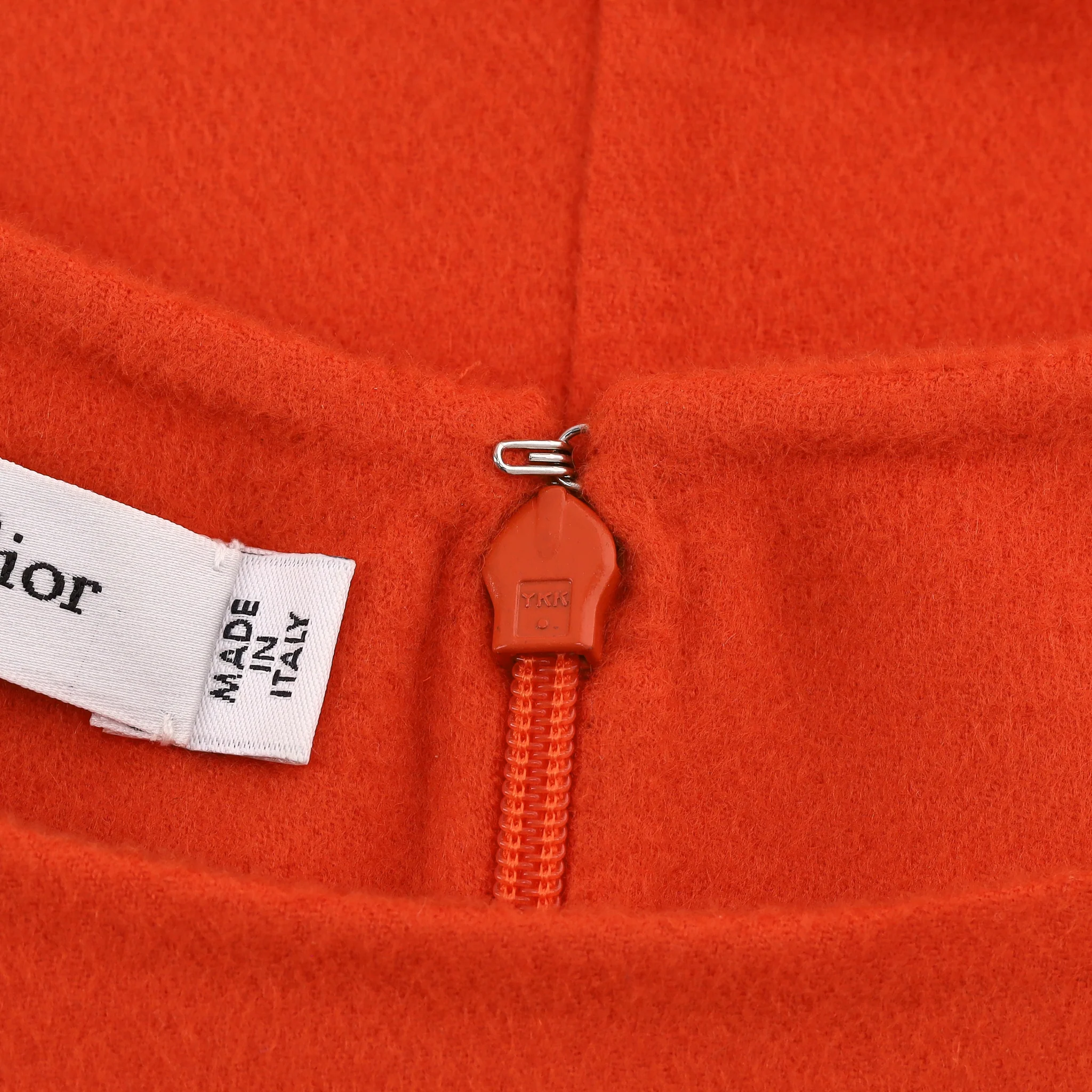 Christian Dior Cashmere Sheath Dress. Size 36FR - Image 7
