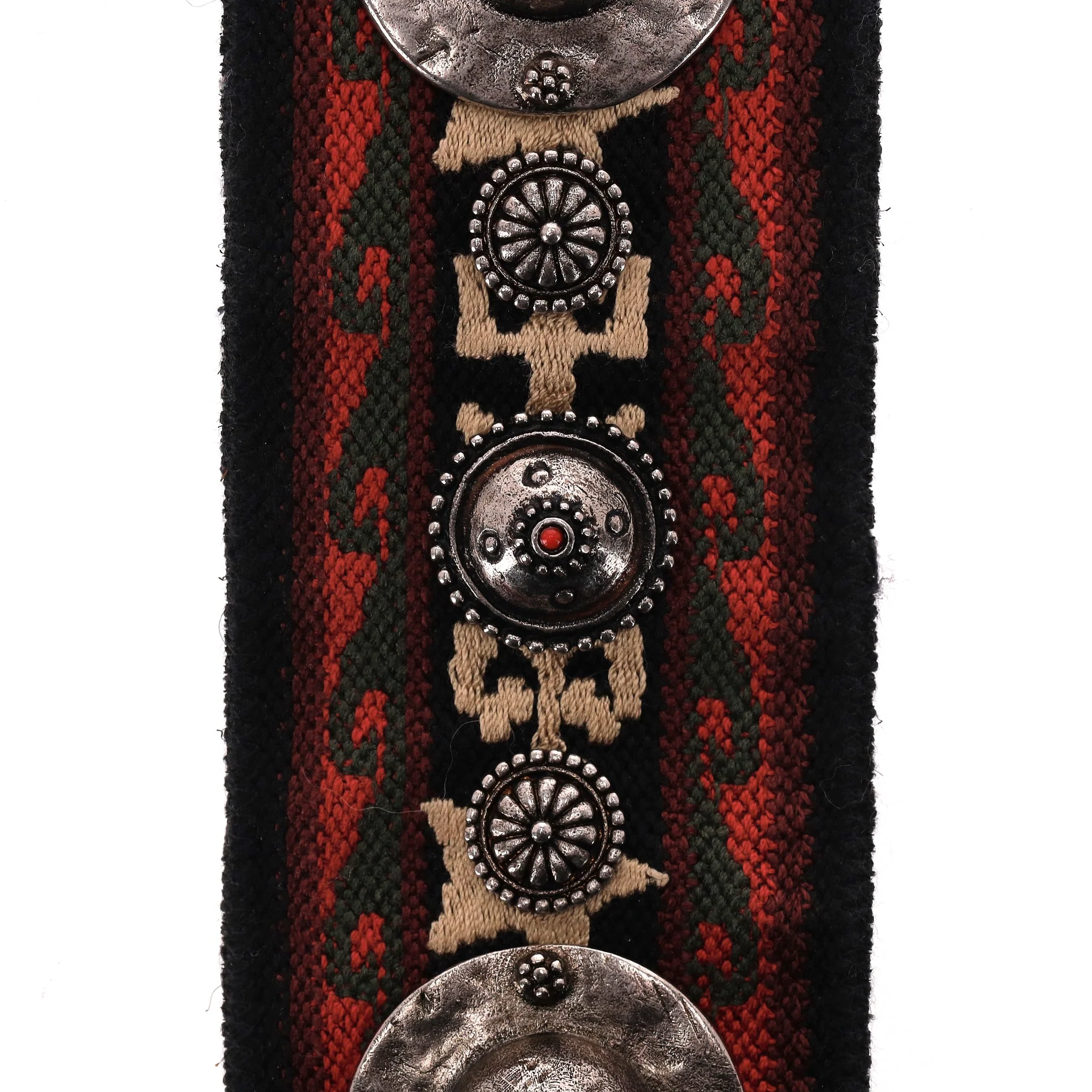 Christian Dior Embroidered Canvas Bag Strap - Image 5