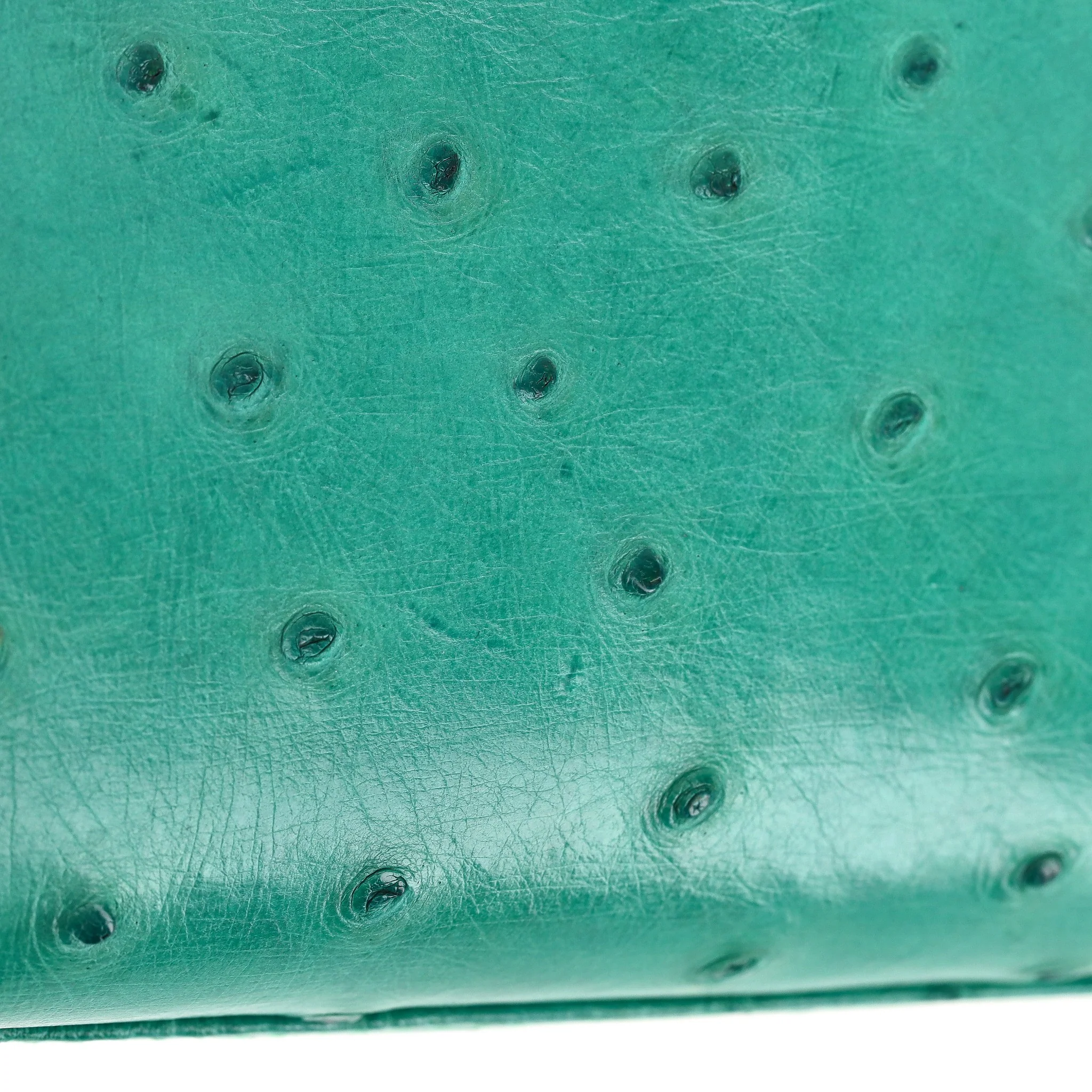 Christian Dior Ostrich Leather Medium Lady Dior Bag - Image 14