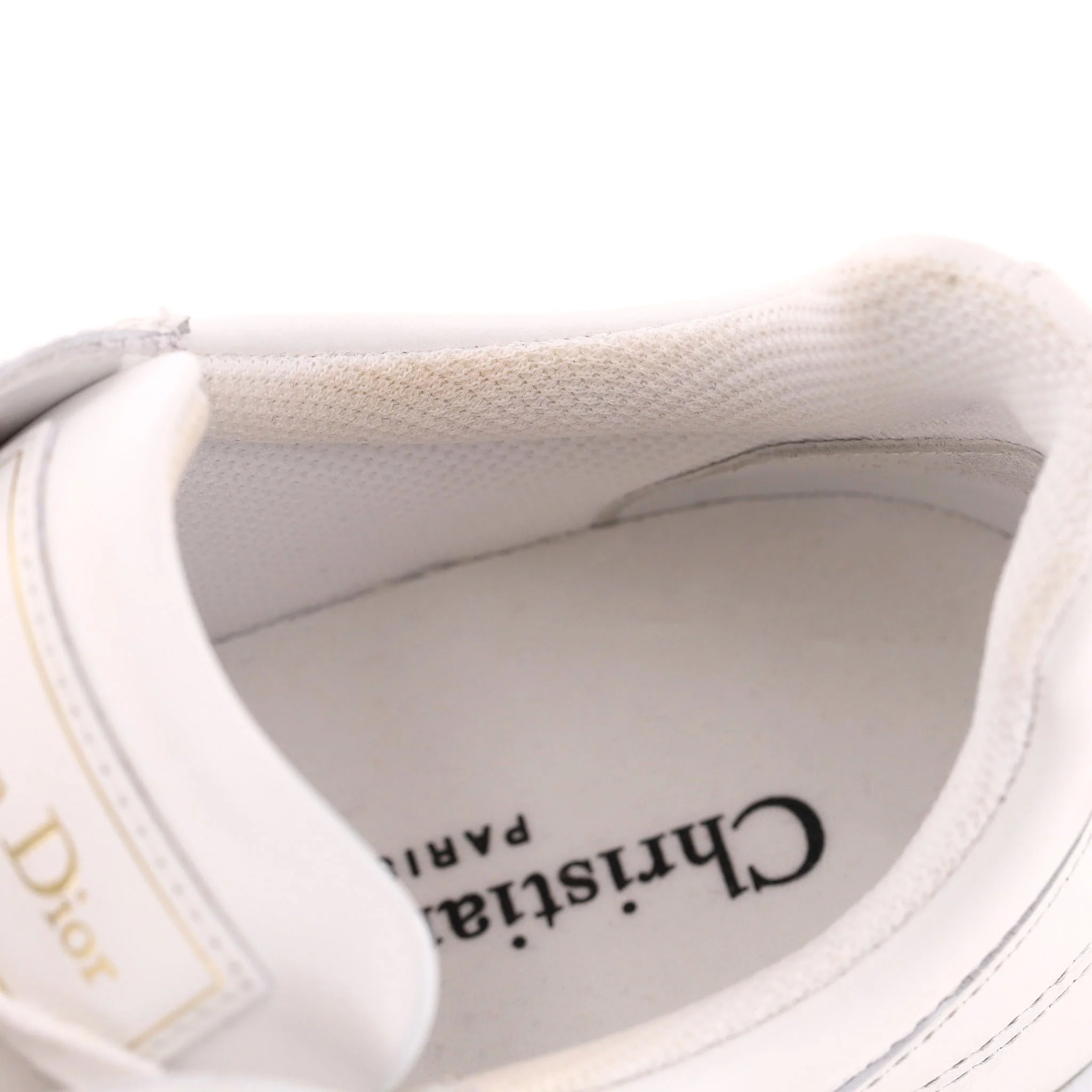 Christian Dior Star Leather & Suede Sneakers. Size 35 - Image 11