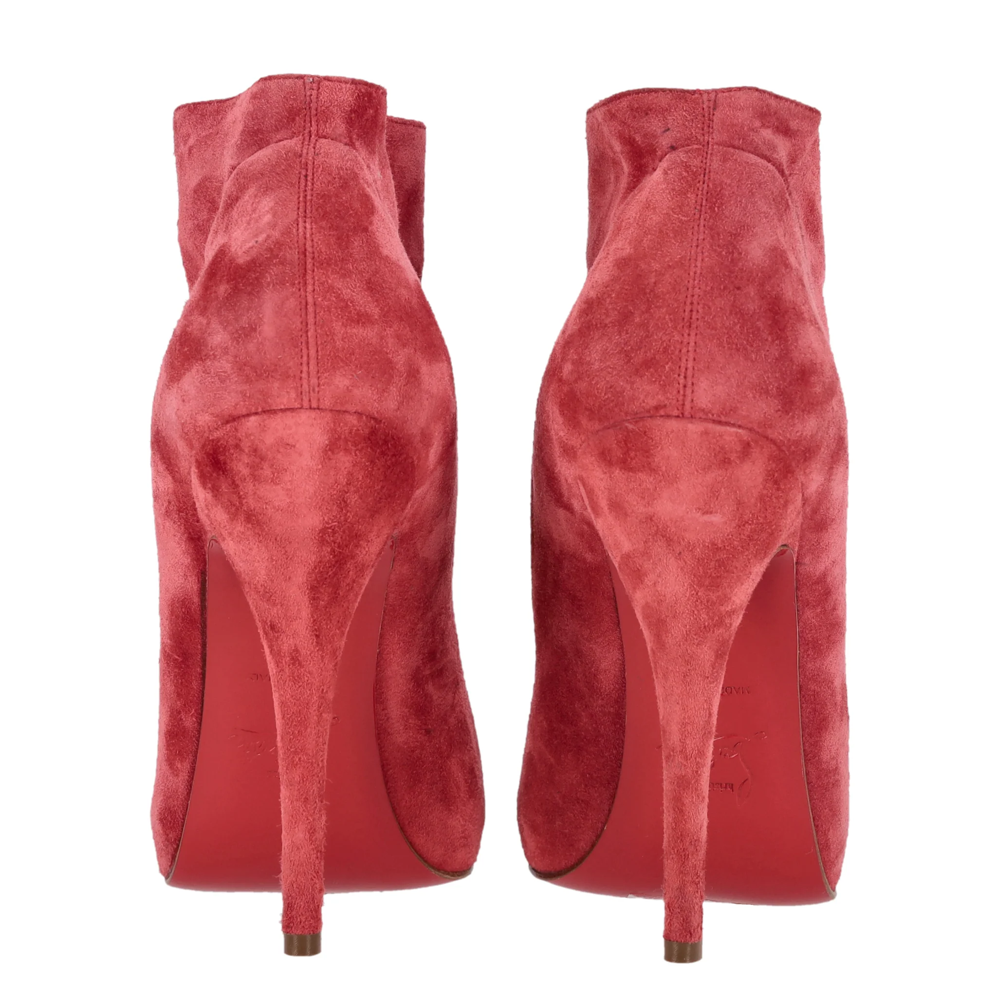 Christian Louboutin Fifre Suede Ankle Boots. Size 37 - Image 5