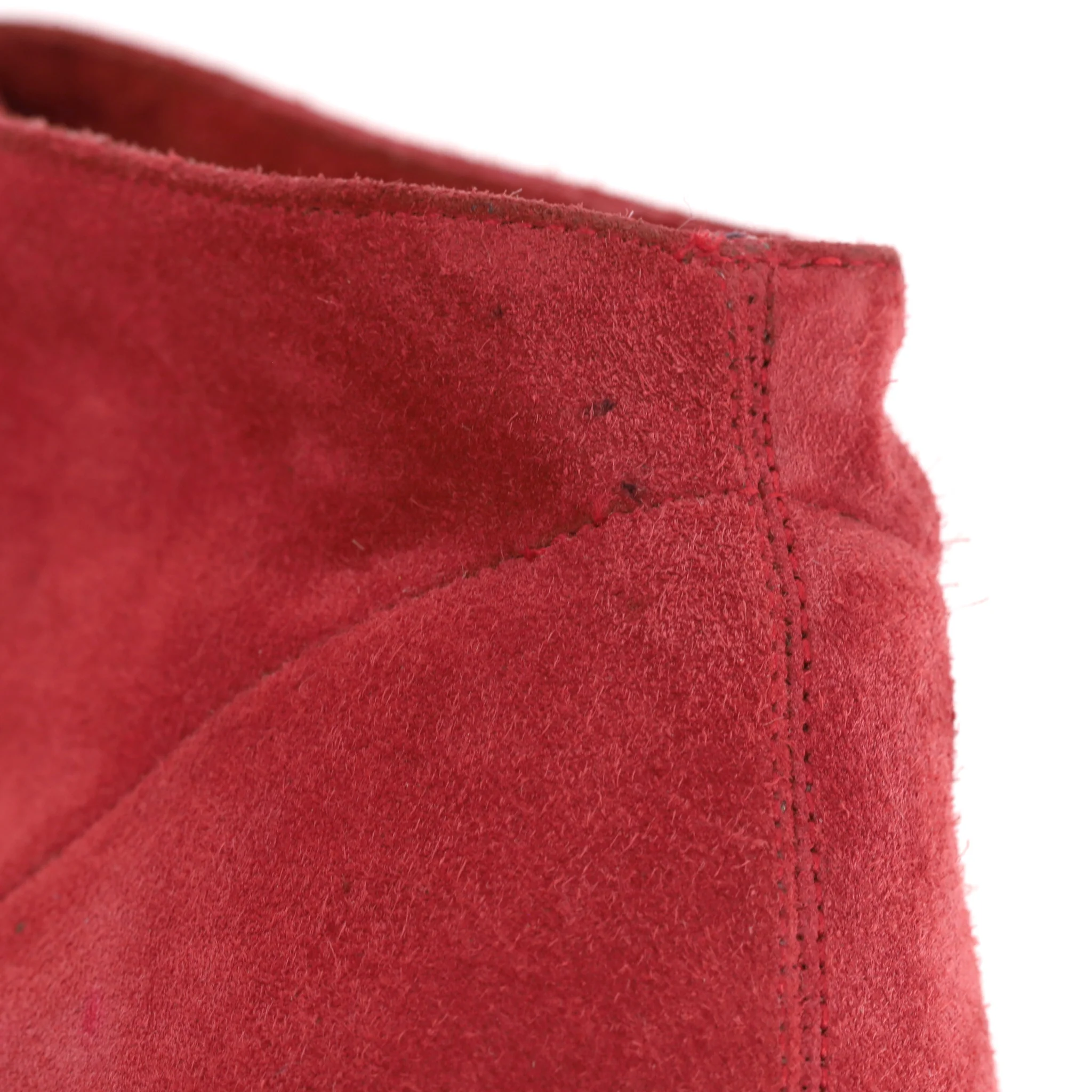 Christian Louboutin Fifre Suede Ankle Boots. Size 37 - Image 9
