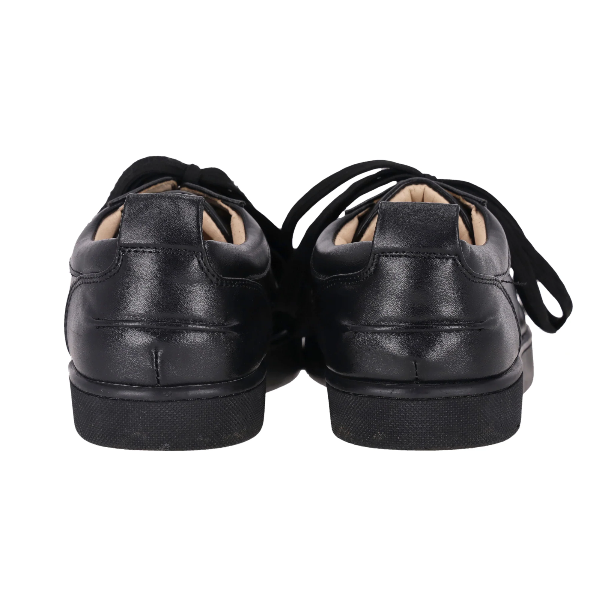 Christian Louboutin Louis Junior Spikes Leather Sneakers. Size 44 - Image 4