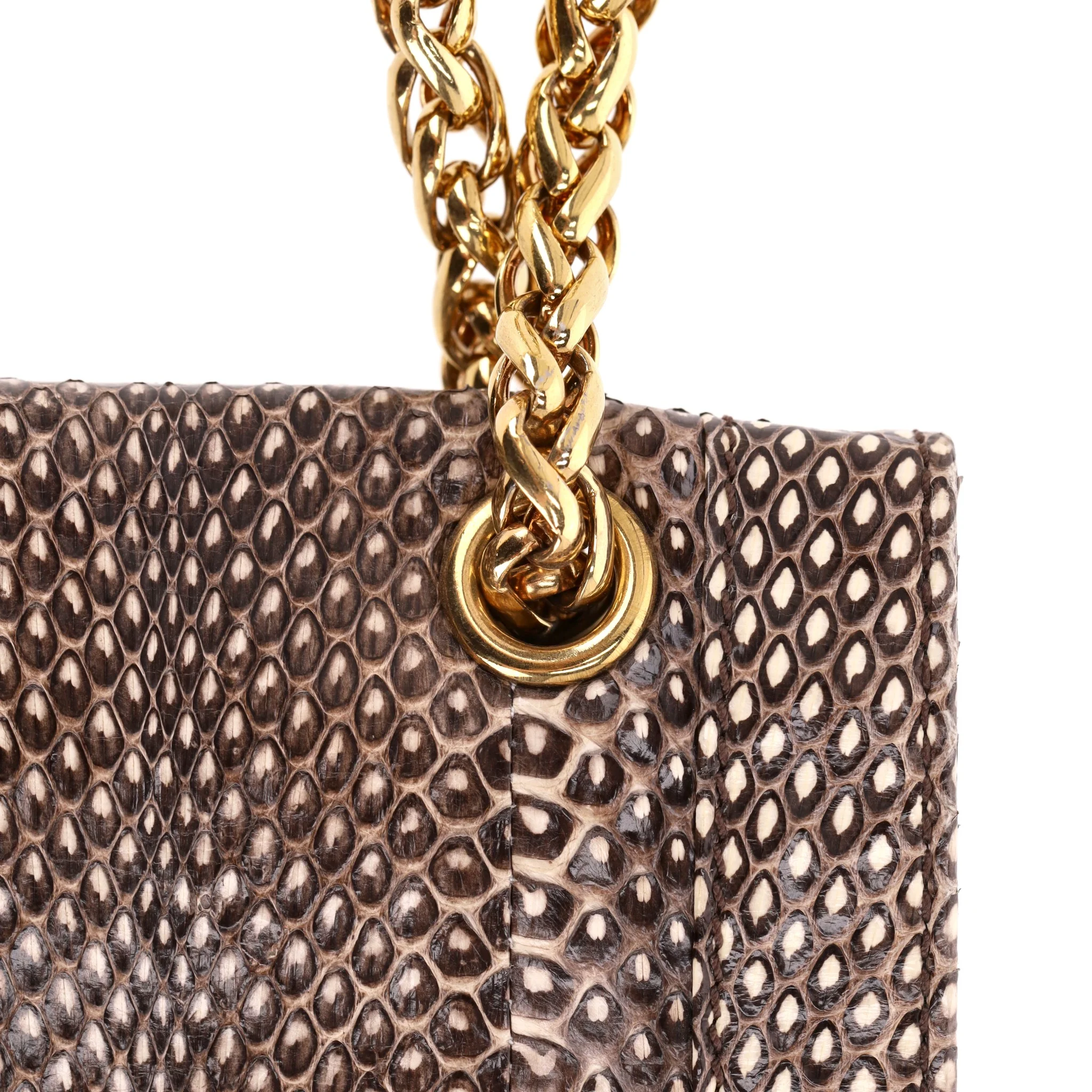 Christian Louboutin Python Skin Sweet Charity Bag - Image 10