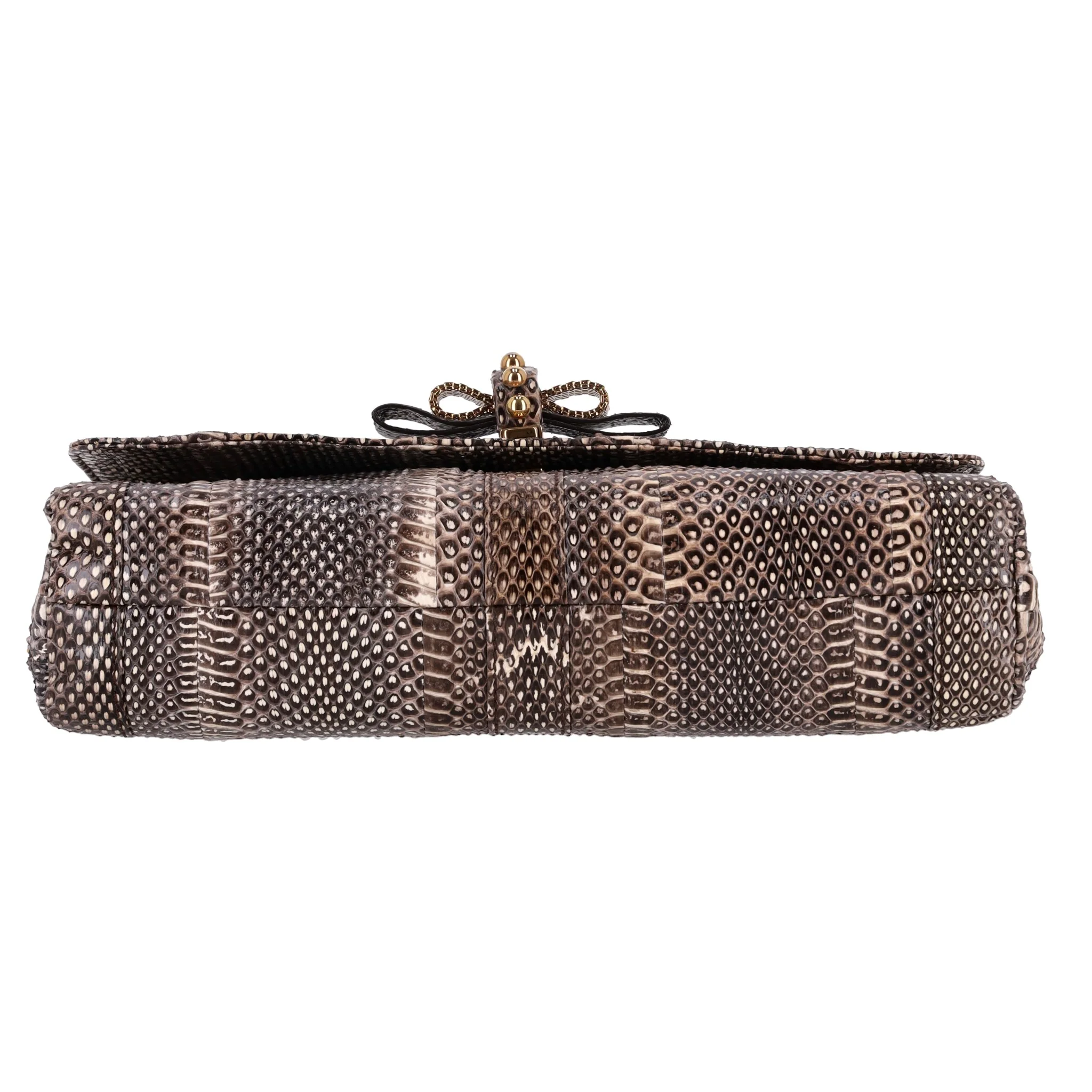 Christian Louboutin Python Skin Sweet Charity Bag - Image 4
