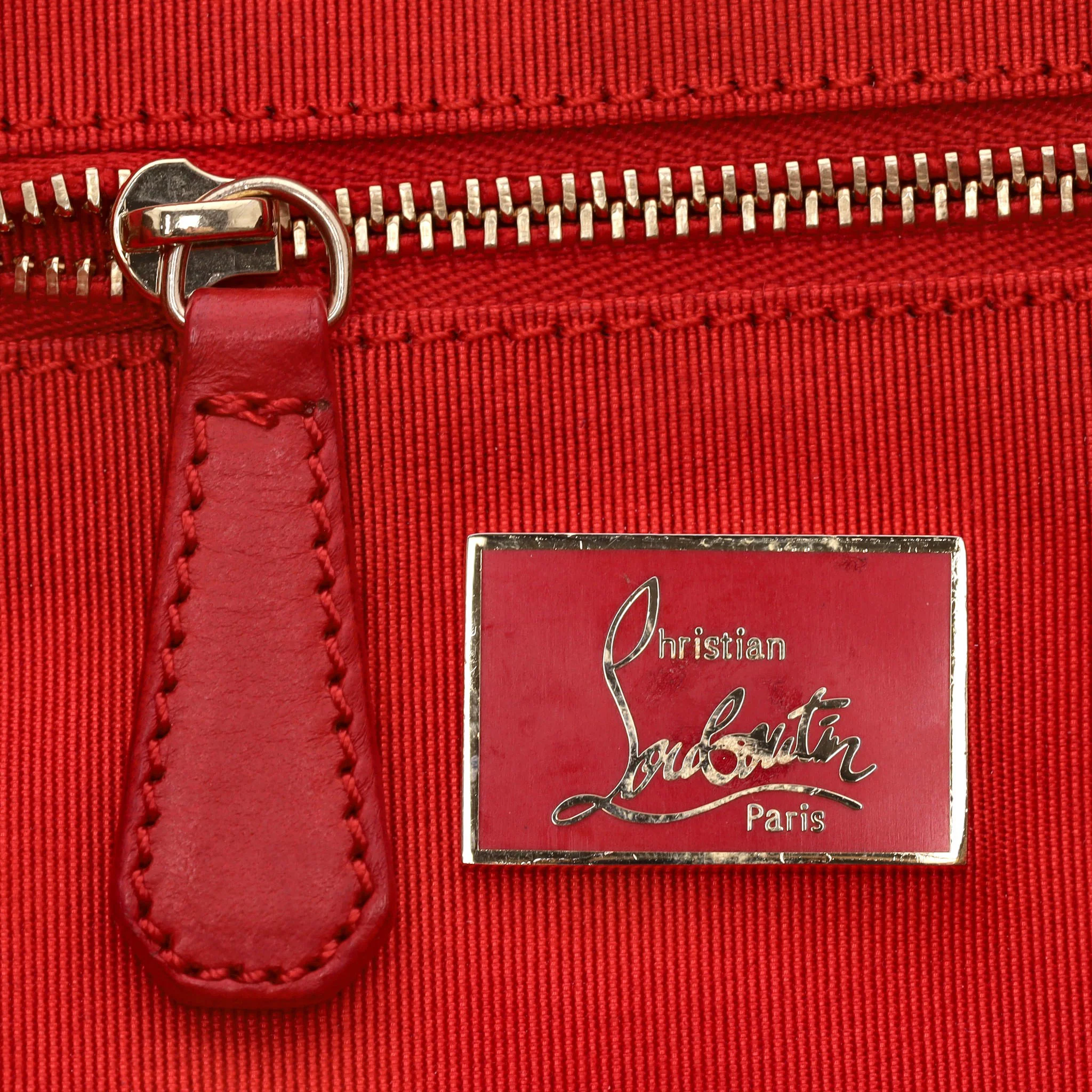 Christian Louboutin Python Skin Sweet Charity Bag - Image 9