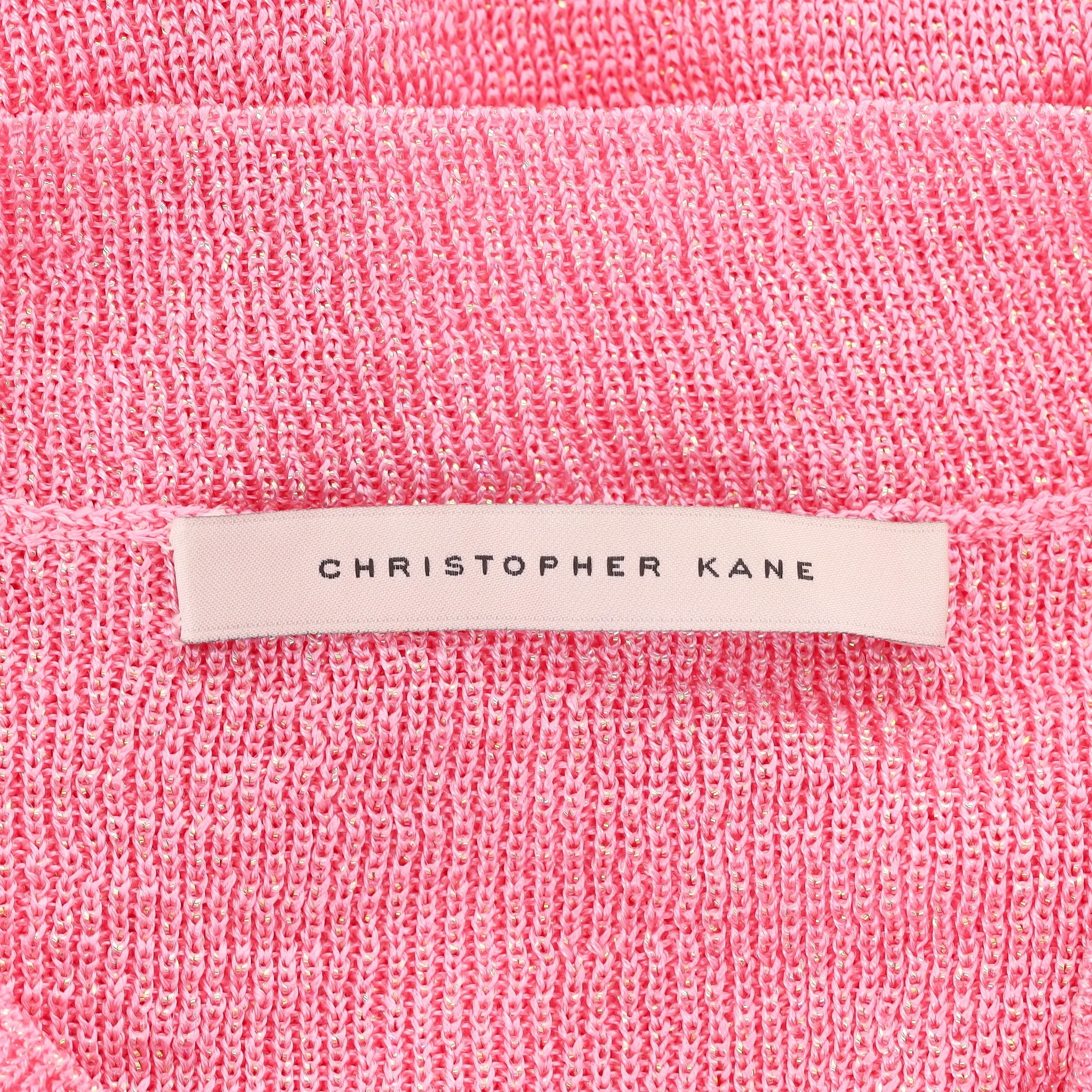 Christopher Kane Lightweight Fitted Jumper. Size L - Image 5