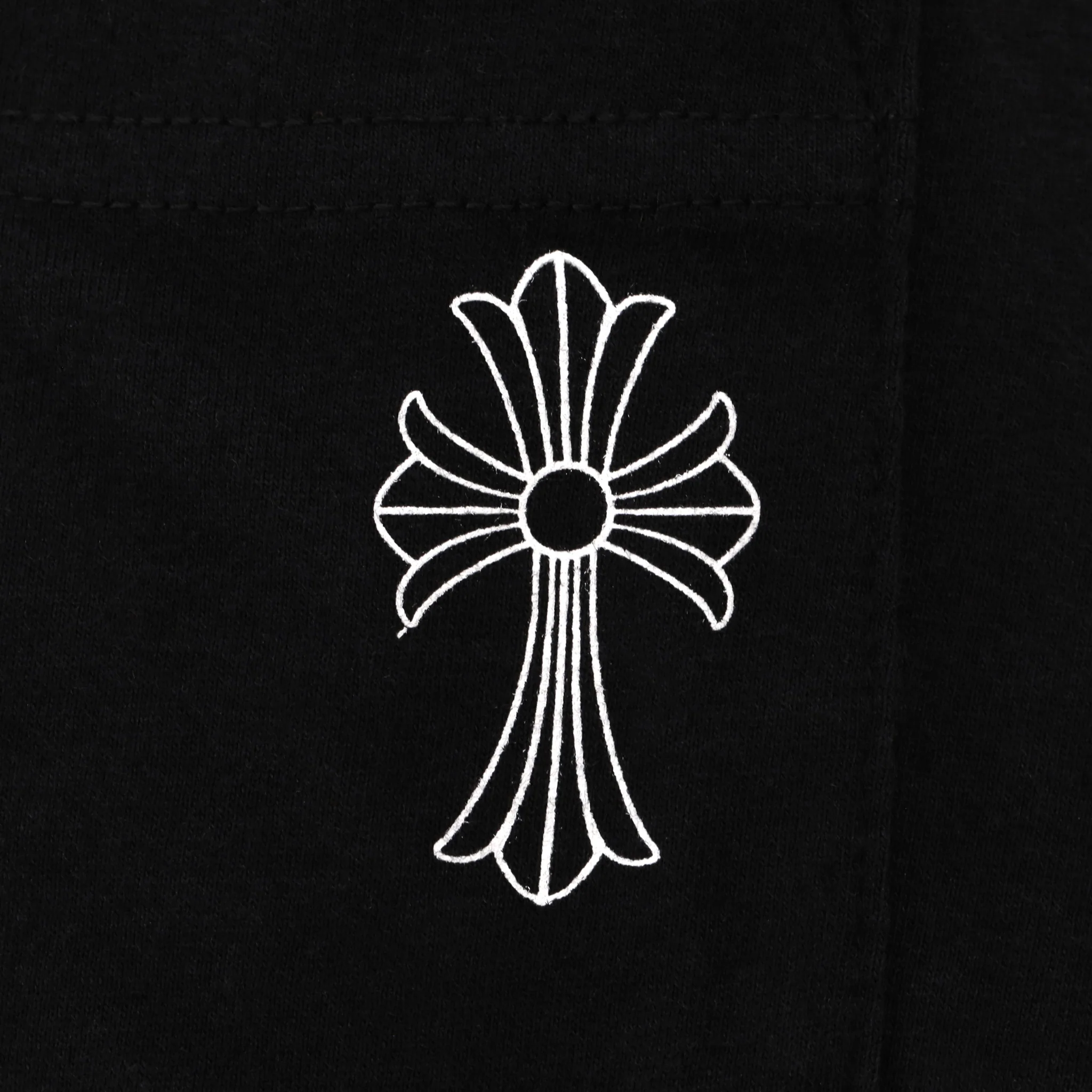 Chrome Hearts Cross Cotton Long-Sleeve T-Shirt. Size XL - Image 5