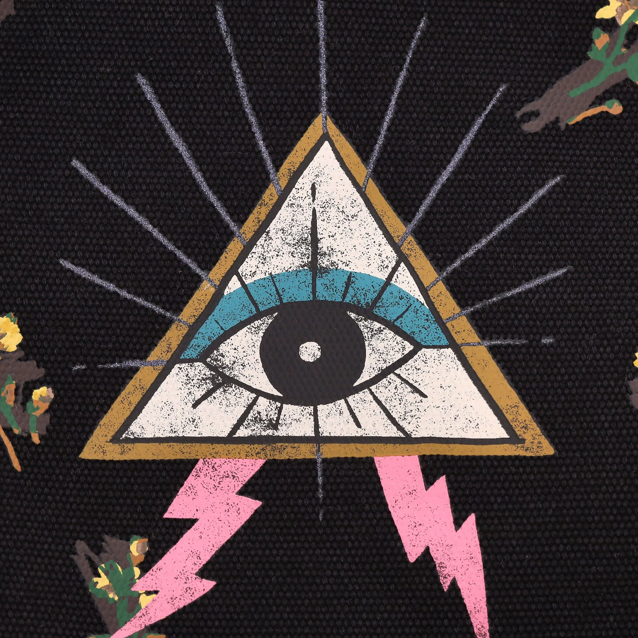 Coach Pyramid Eye Canvas Tote Bag - Image 6