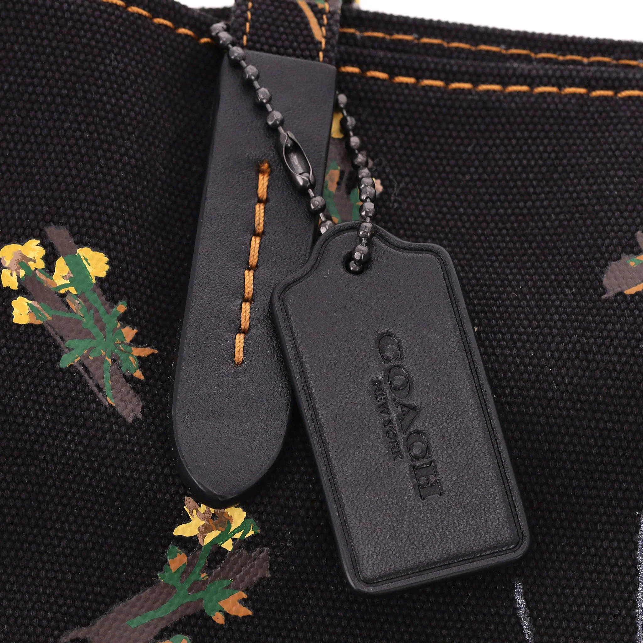Coach Pyramid Eye Canvas Tote Bag - Image 7