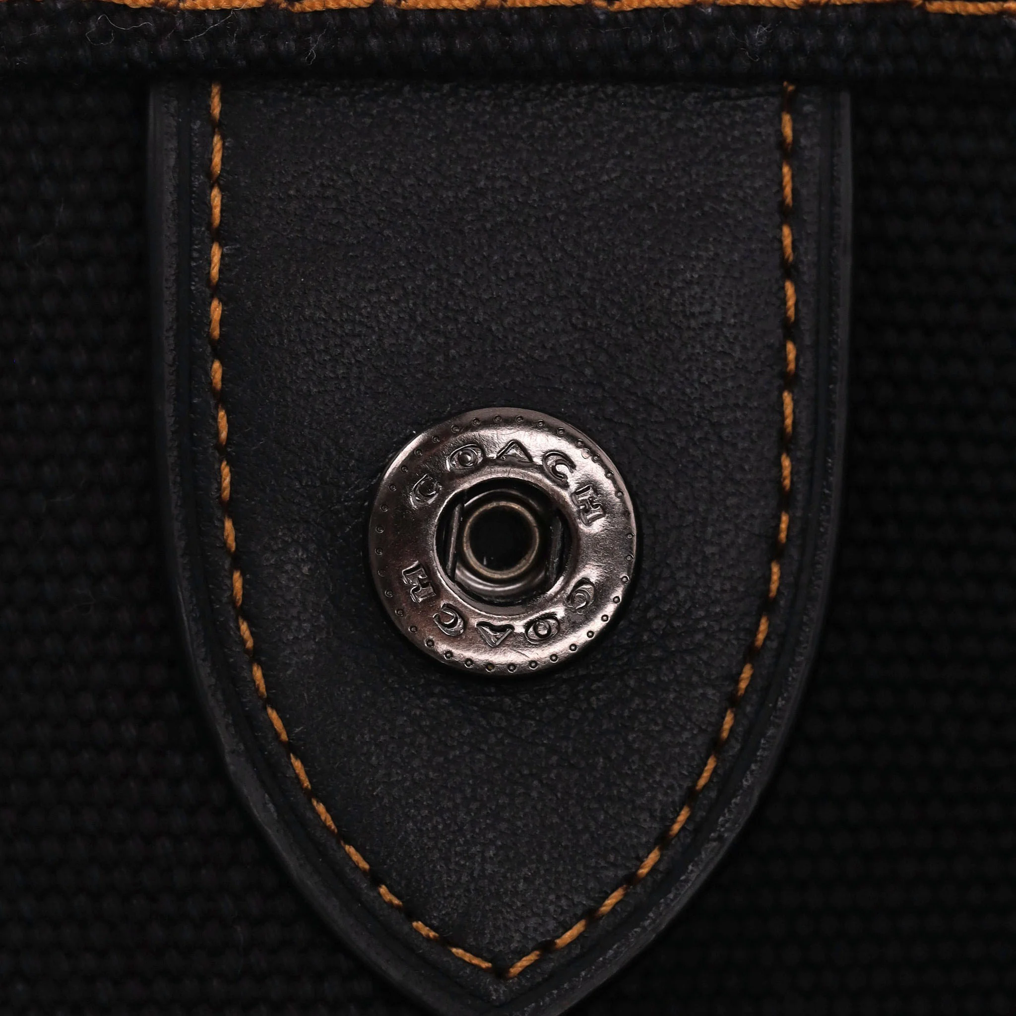 Coach Pyramid Eye Canvas Tote Bag - Image 9