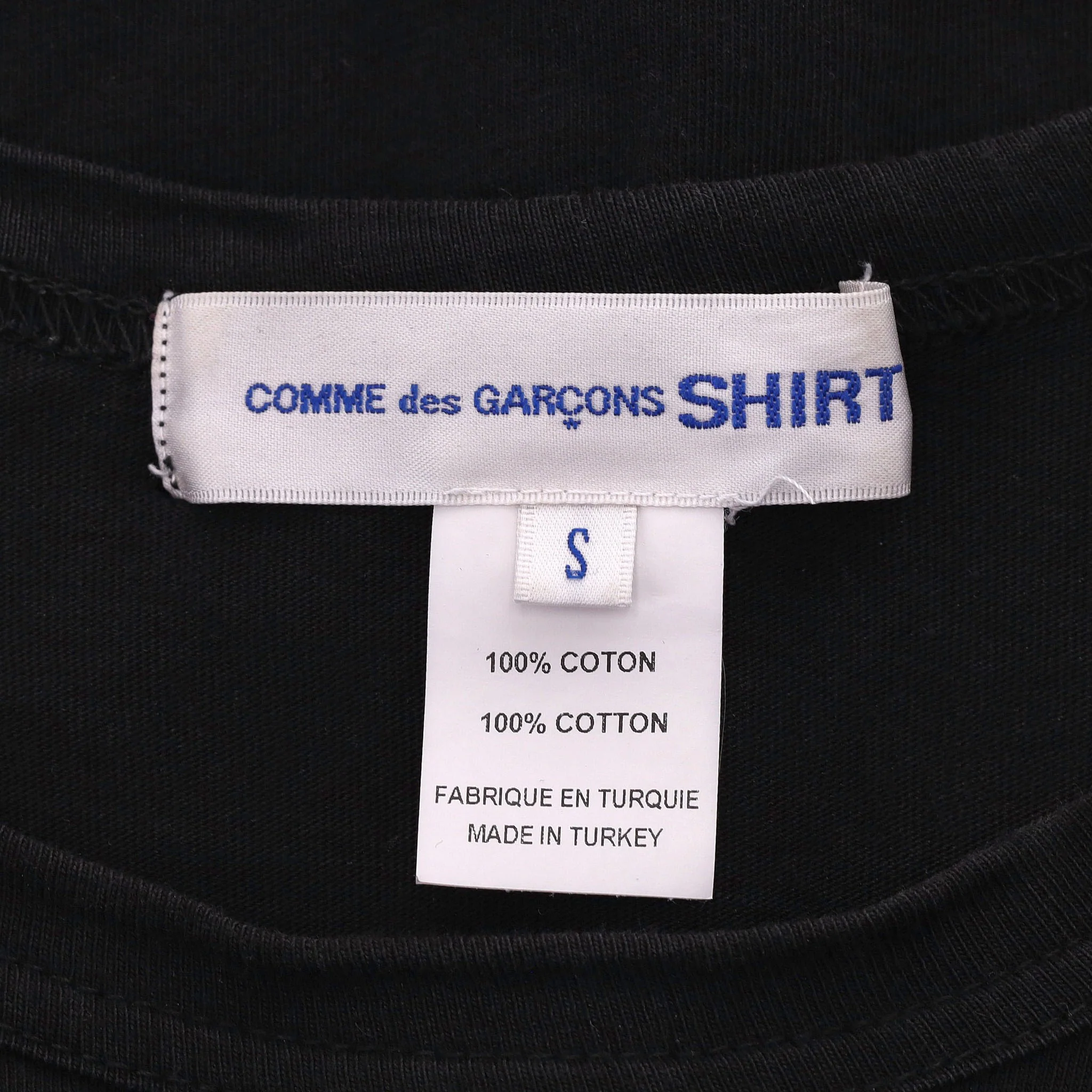 Comme Des Garcons Cotton T-Shirt. Size S - Image 6