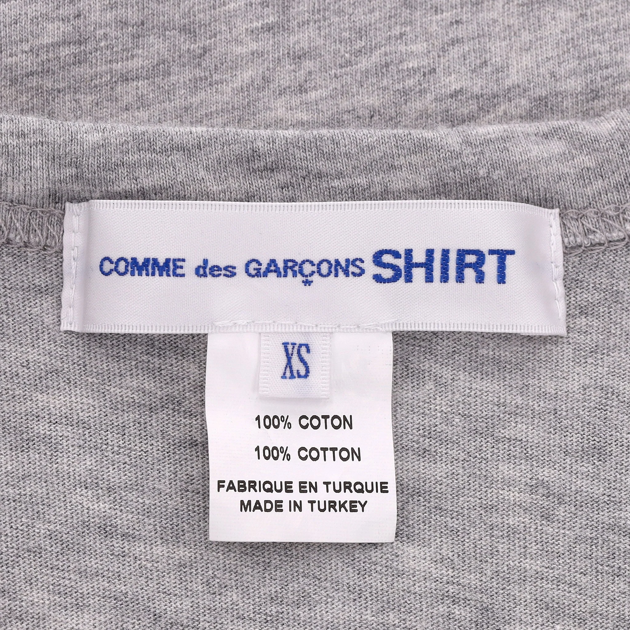 Comme Des Garcons Cotton T-Shirt. Size XS - Image 6