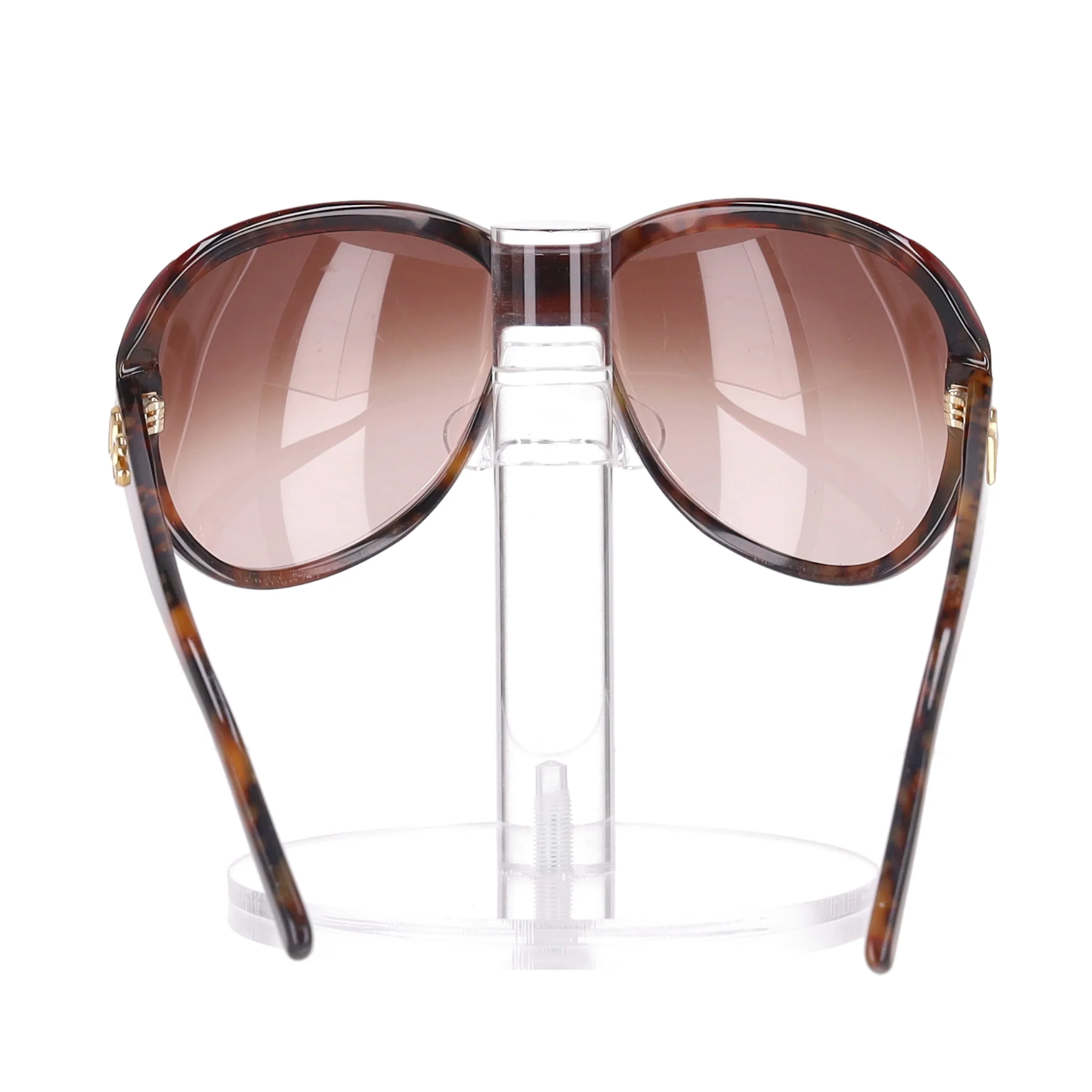 Dolce & Gabbana Oversized Sunglasses With Tortoiseshell Arms - Image 4