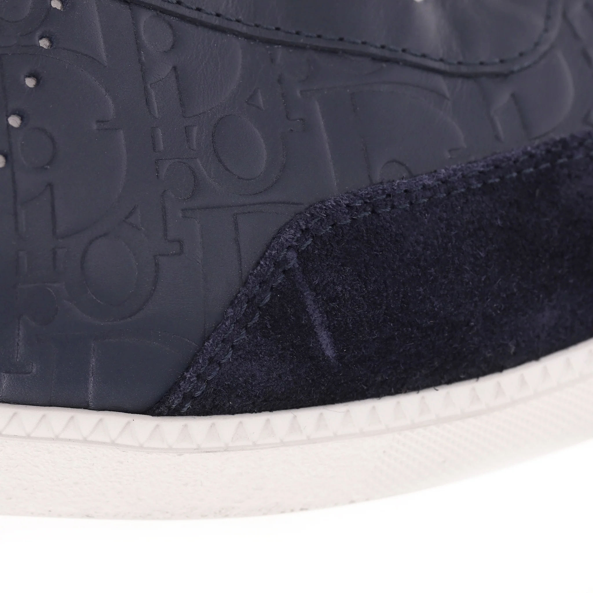 Dior B01 Leather & Suede 'Dior Oblique' Sneakers. Size 44 - Image 11