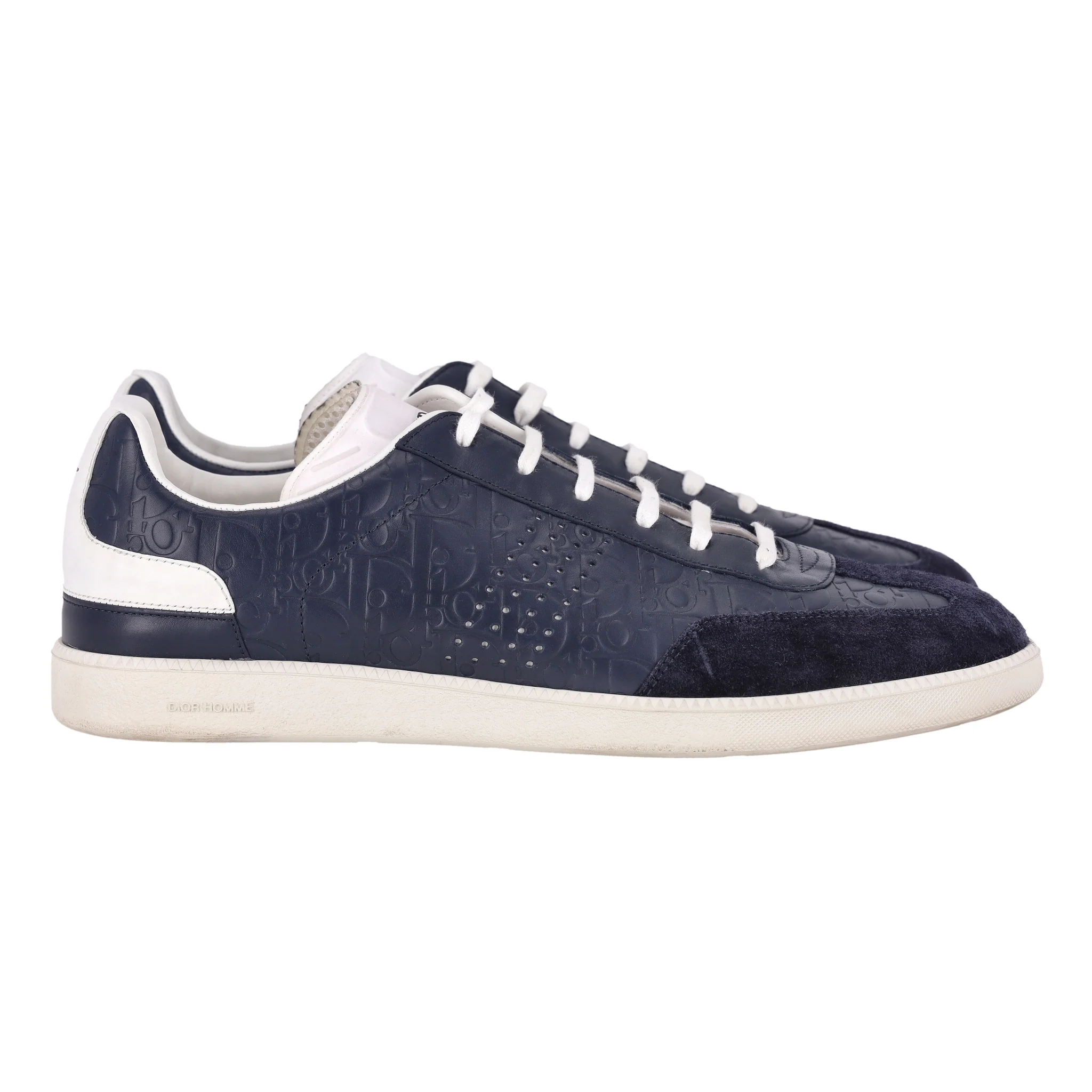 Dior B01 Leather & Suede 'Dior Oblique' Sneakers. Size 44 - Image 4
