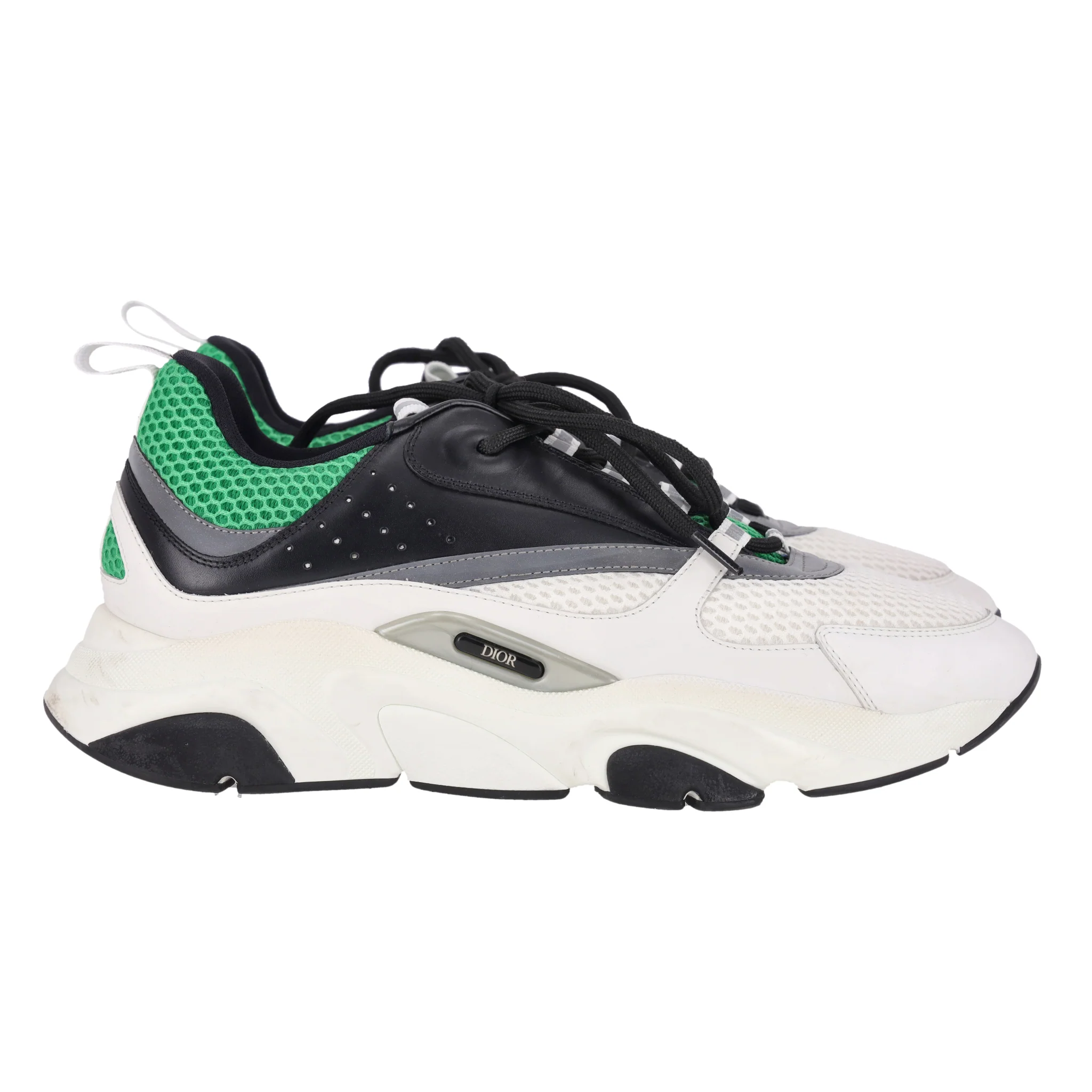 Dior B22 Mesh & Leather Chunky Sole Sneakers. Size 45 - Image 3
