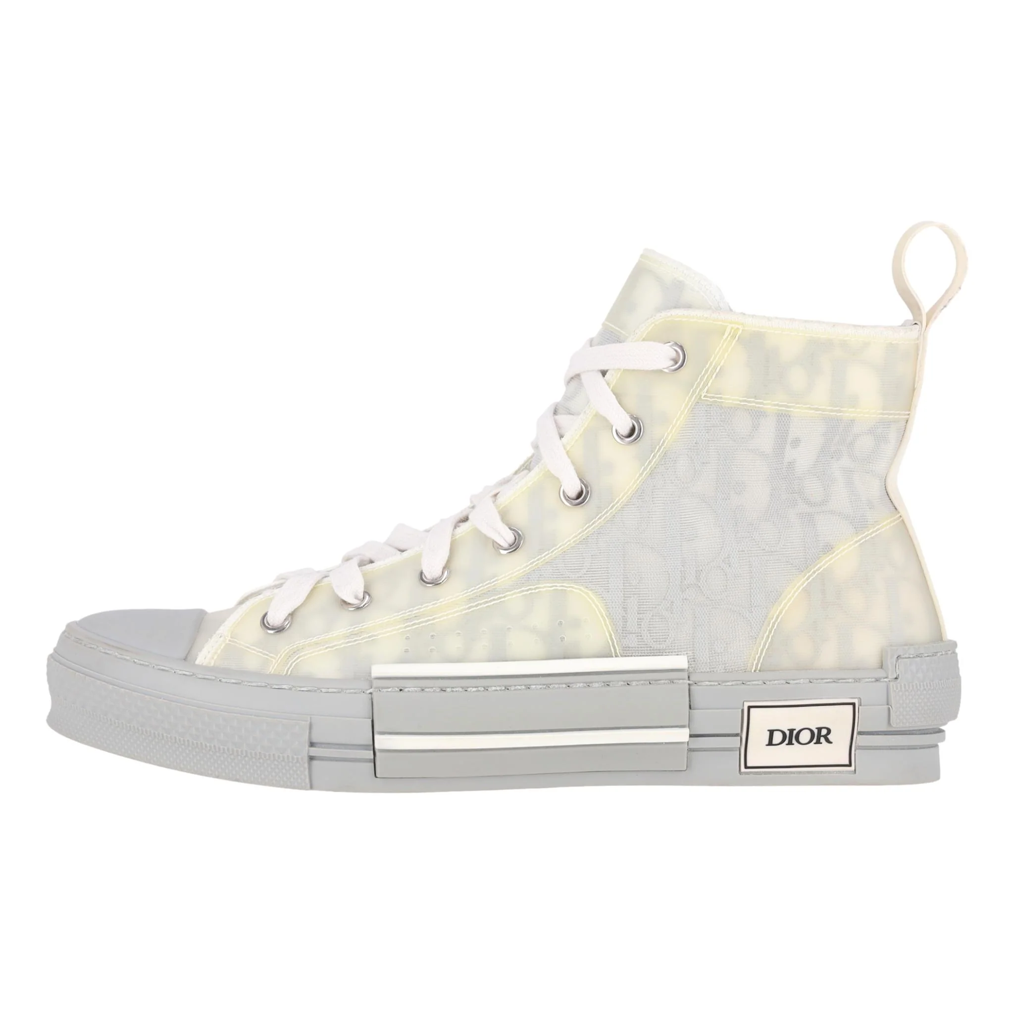 Dior B23 High-Top Oblique Sneakers. Size 41