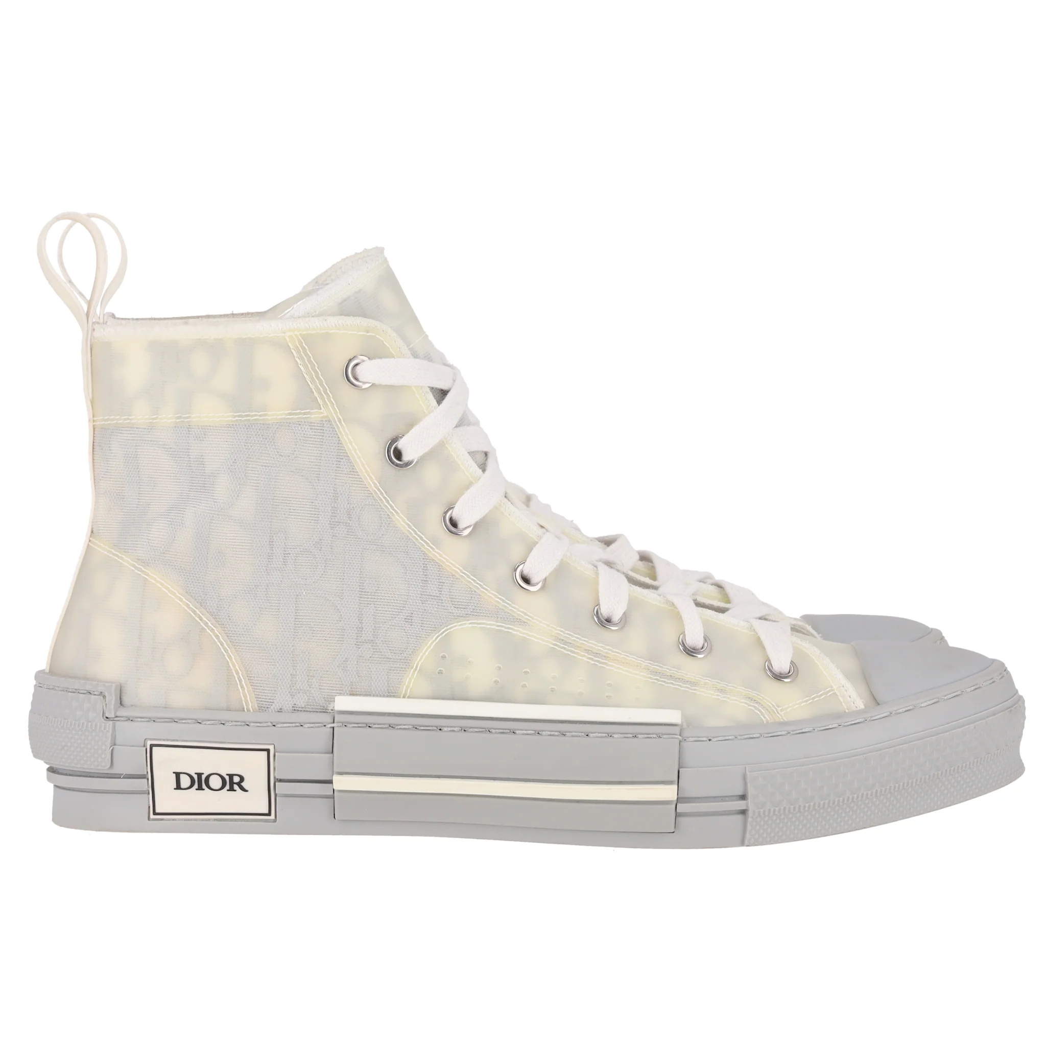 Dior B23 High-Top Oblique Sneakers. Size 41 - Image 3