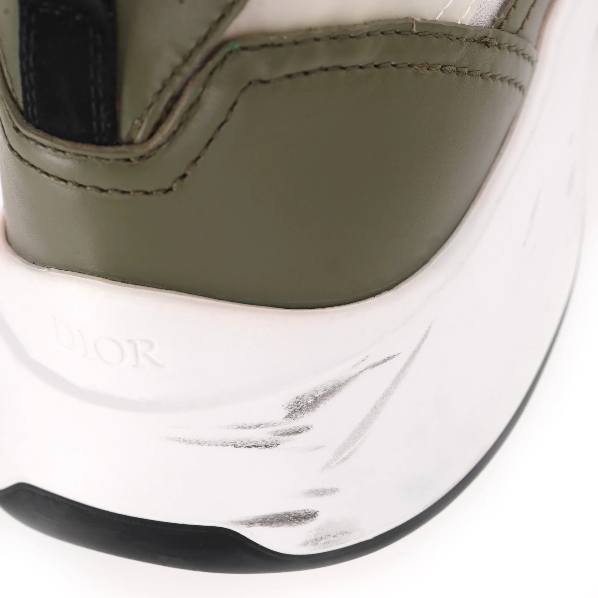 Dior B25 Runner 'Dior Oblique' Leather & Mesh Sneakers. Size 45 - Image 8