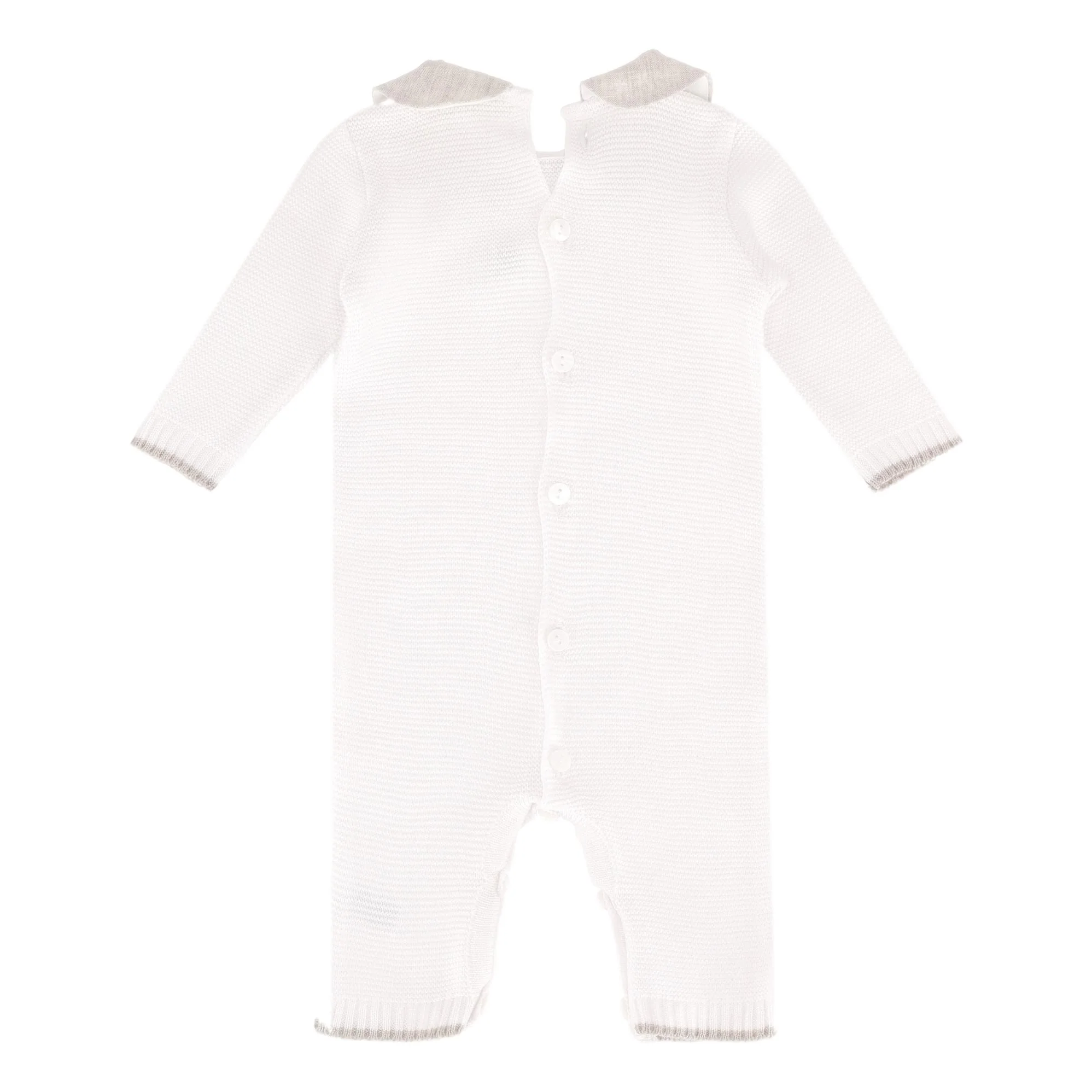 Bimbalo Baby Girl Knitted Cotton Sleepsuit. Size 1M - Image 2