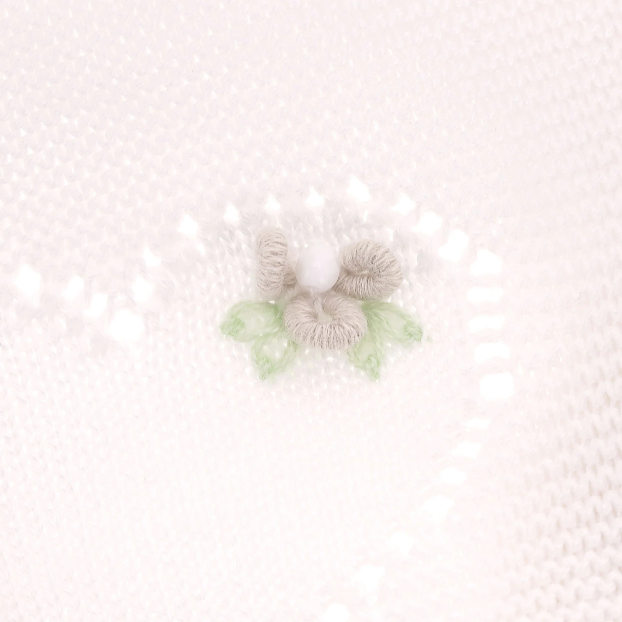 Bimbalo Baby Girl Knitted Cotton Sleepsuit. Size 1M - Image 3