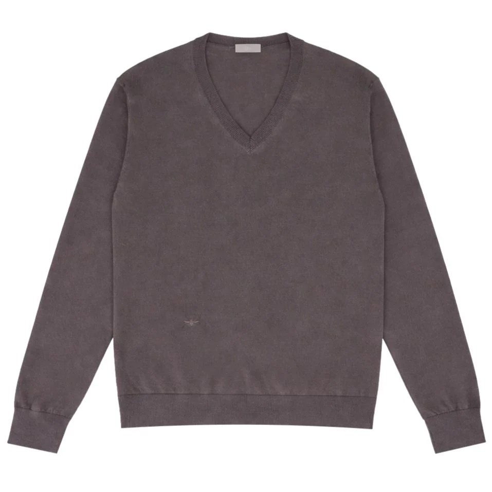 Dior Bee-Embroidered Cashmere Jumper. Size L